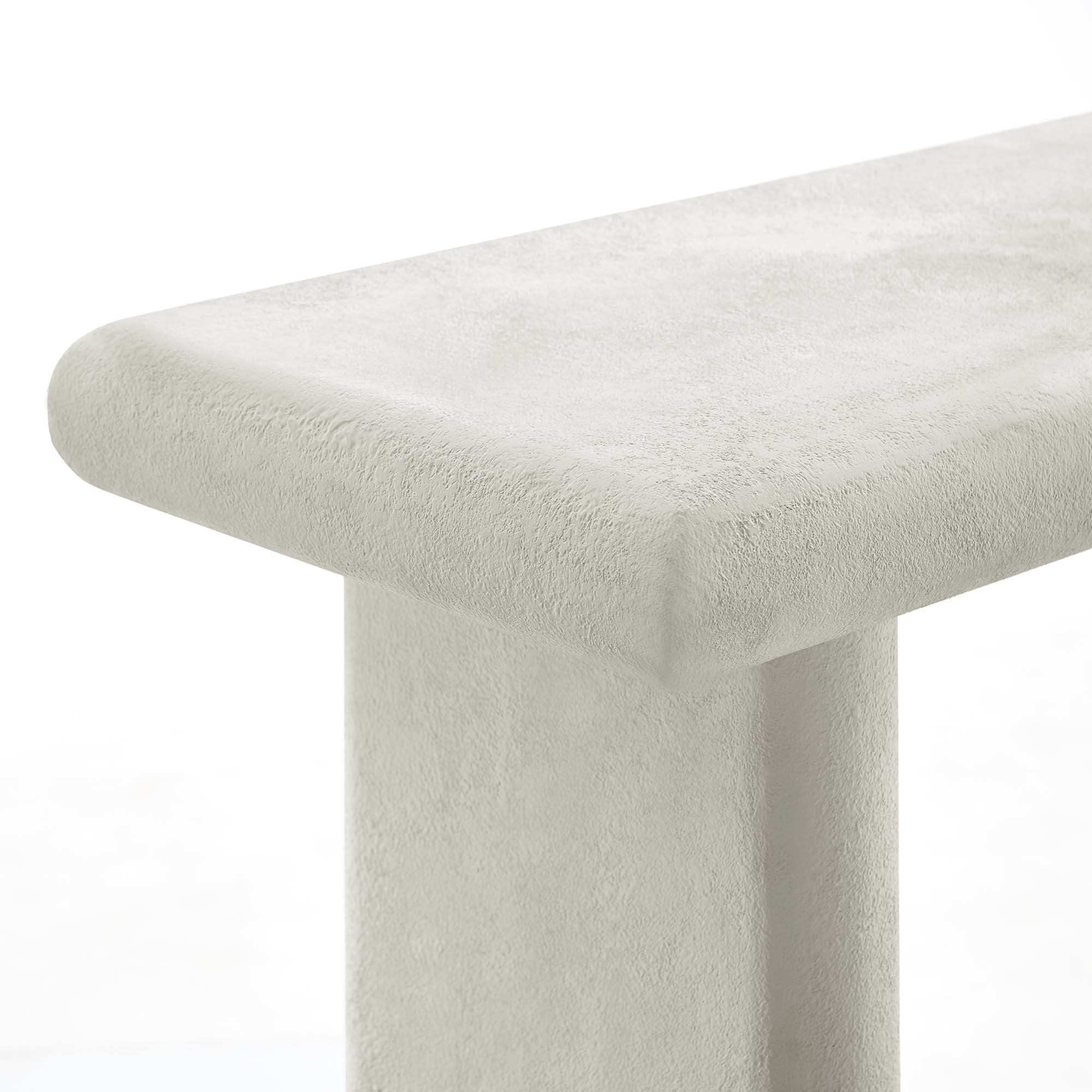Relic Concrete Textured Console Table by Modway - Best Buy Furniture