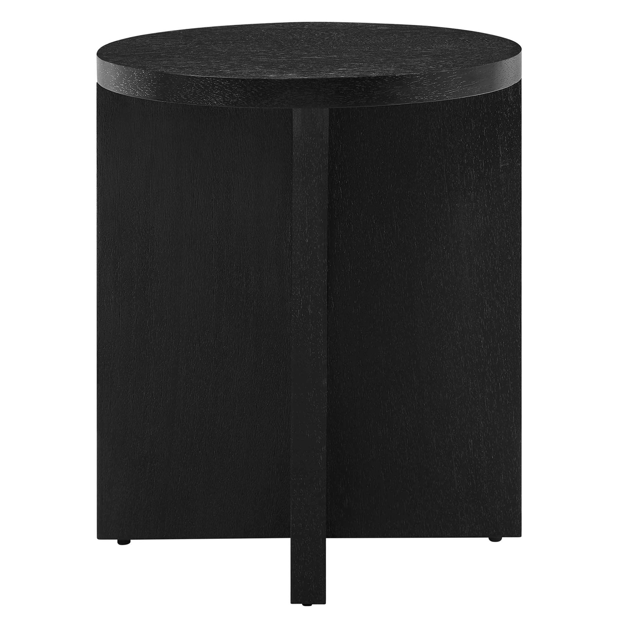 Silas Round Wood Side Table by Modway - Best Buy Furniture