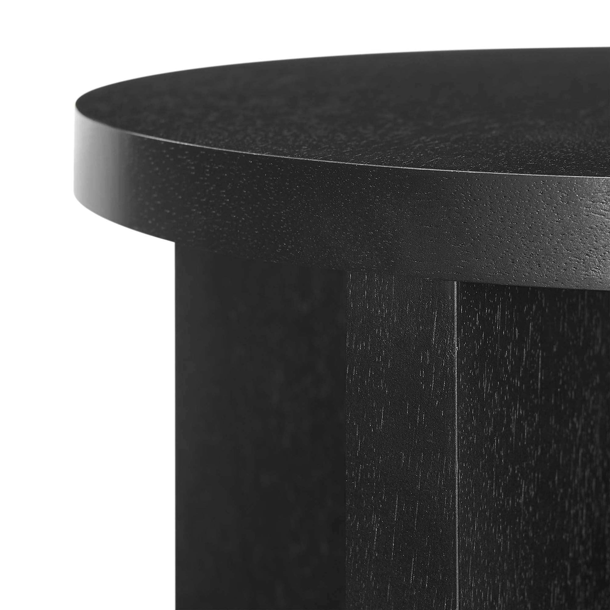 Silas Round Wood Side Table by Modway - Best Buy Furniture
