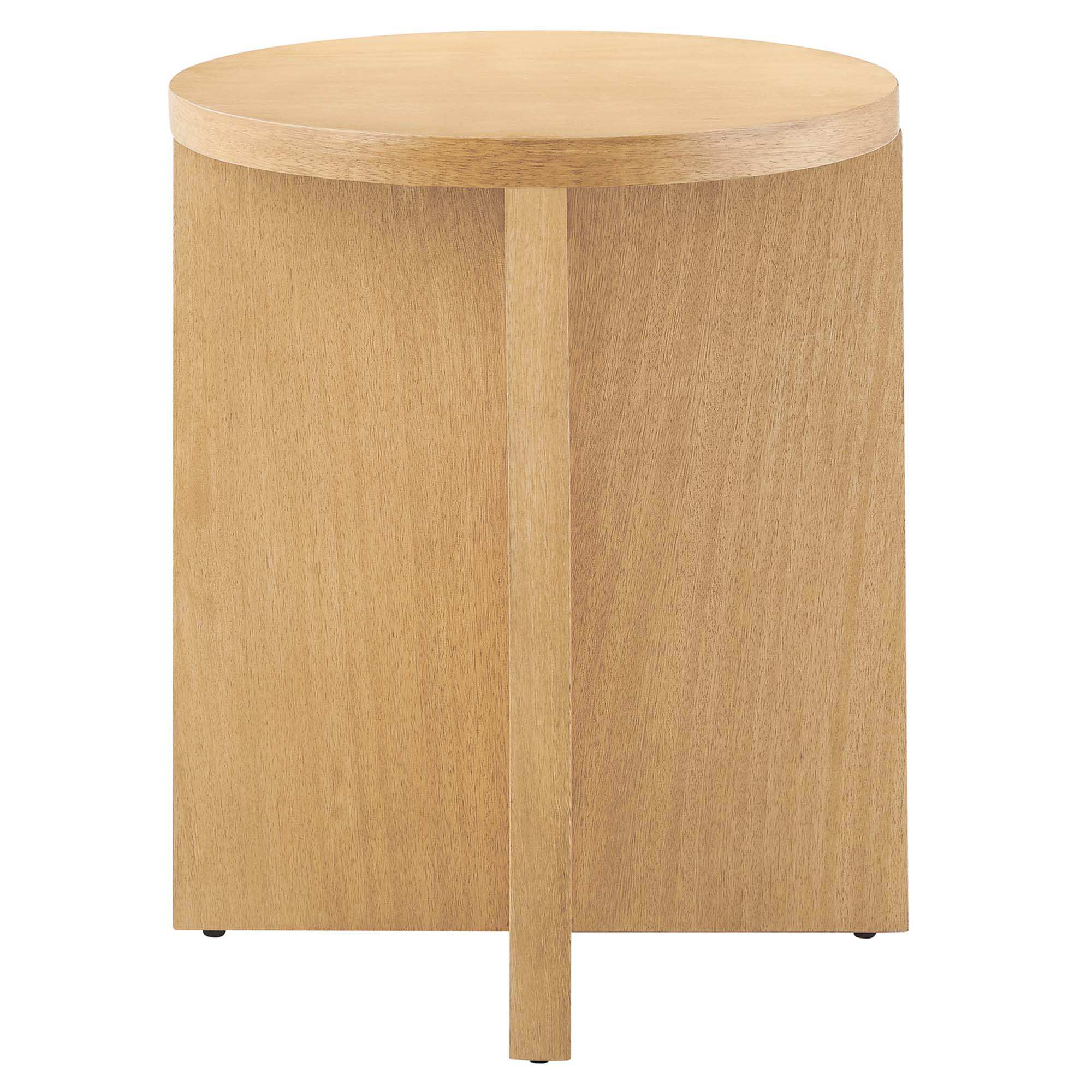 Silas Round Wood Side Table by Modway - Best Buy Furniture