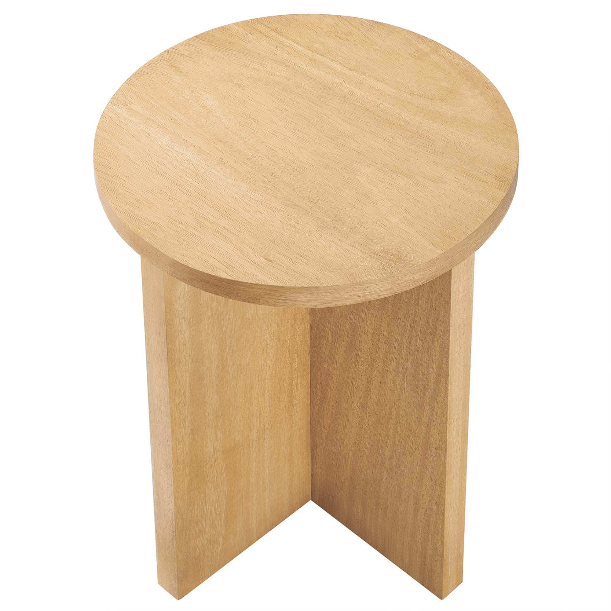 Silas Round Wood Side Table by Modway - Best Buy Furniture