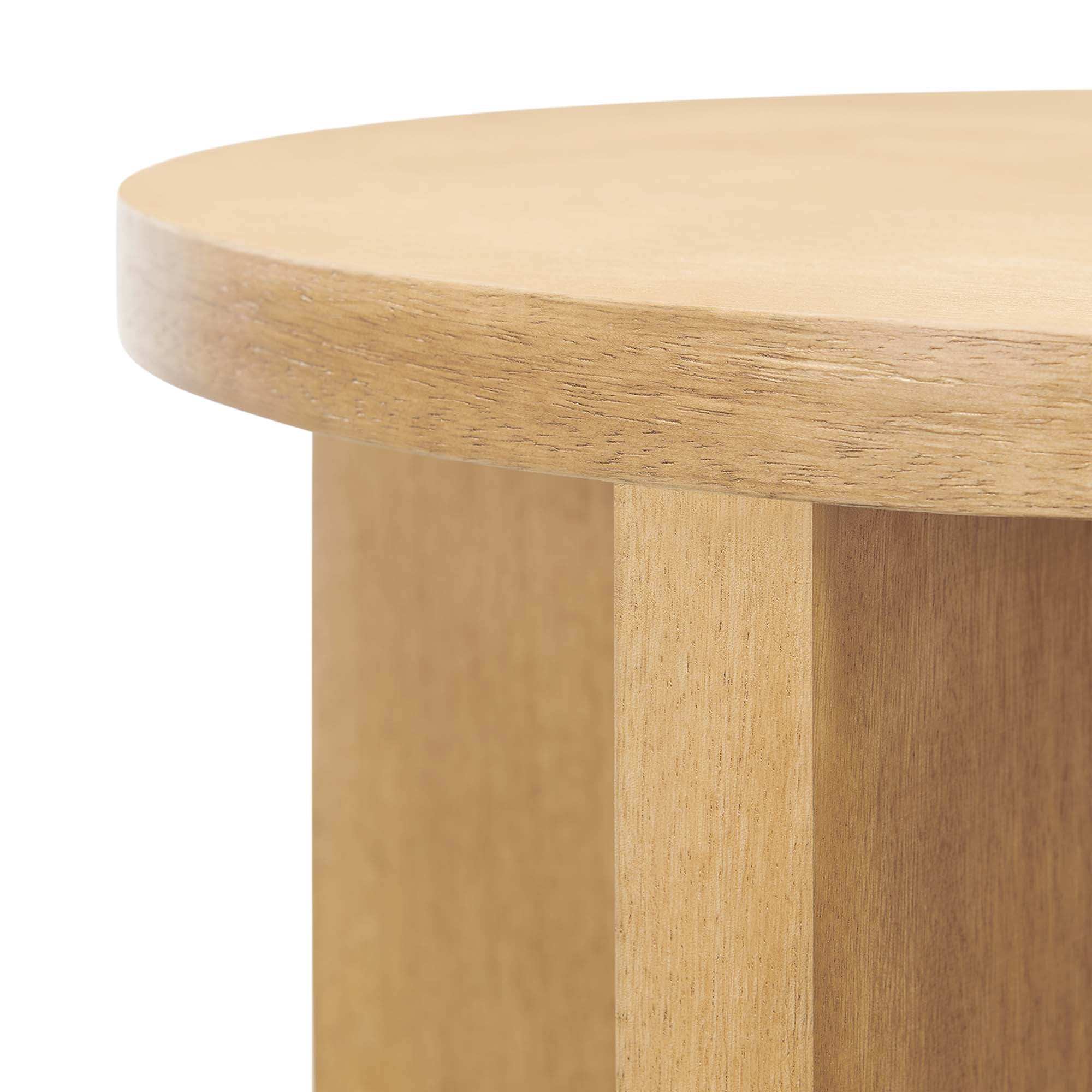 Silas Round Wood Side Table by Modway - Best Buy Furniture