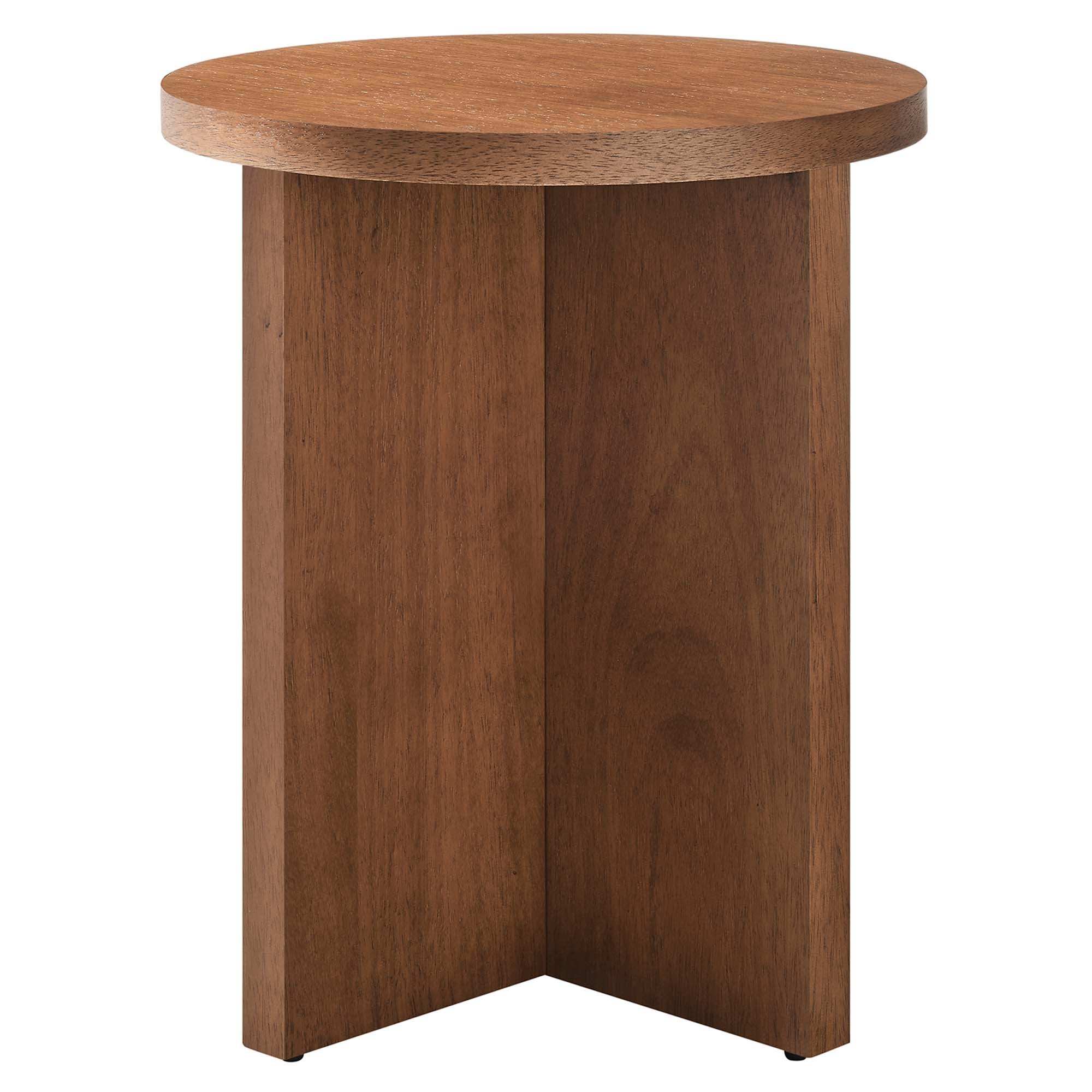 Silas Round Wood Side Table by Modway - Best Buy Furniture