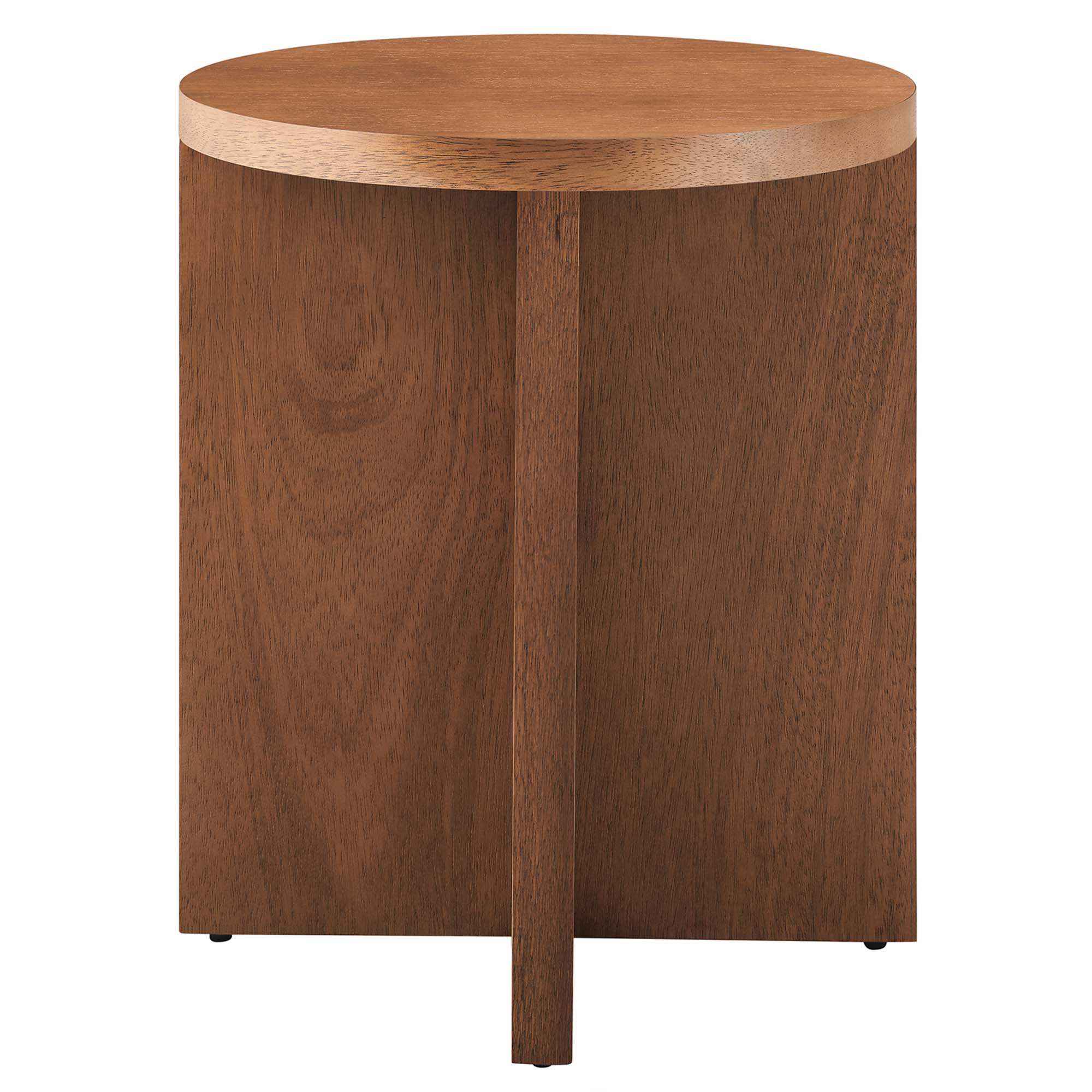 Silas Round Wood Side Table by Modway - Best Buy Furniture