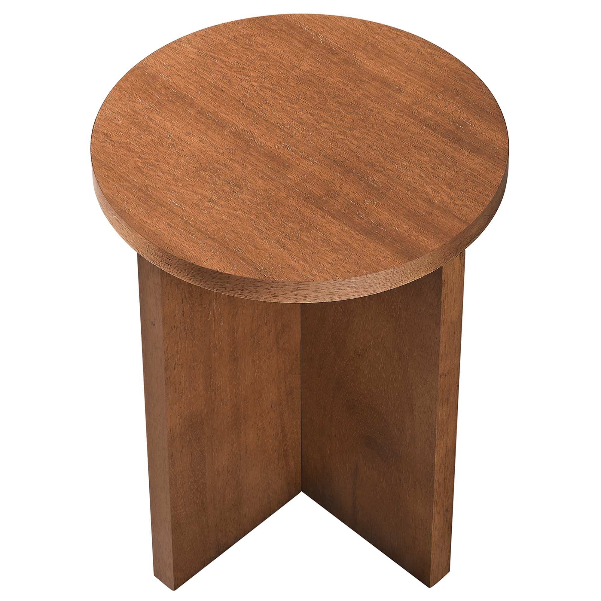 Silas Round Wood Side Table by Modway - Best Buy Furniture