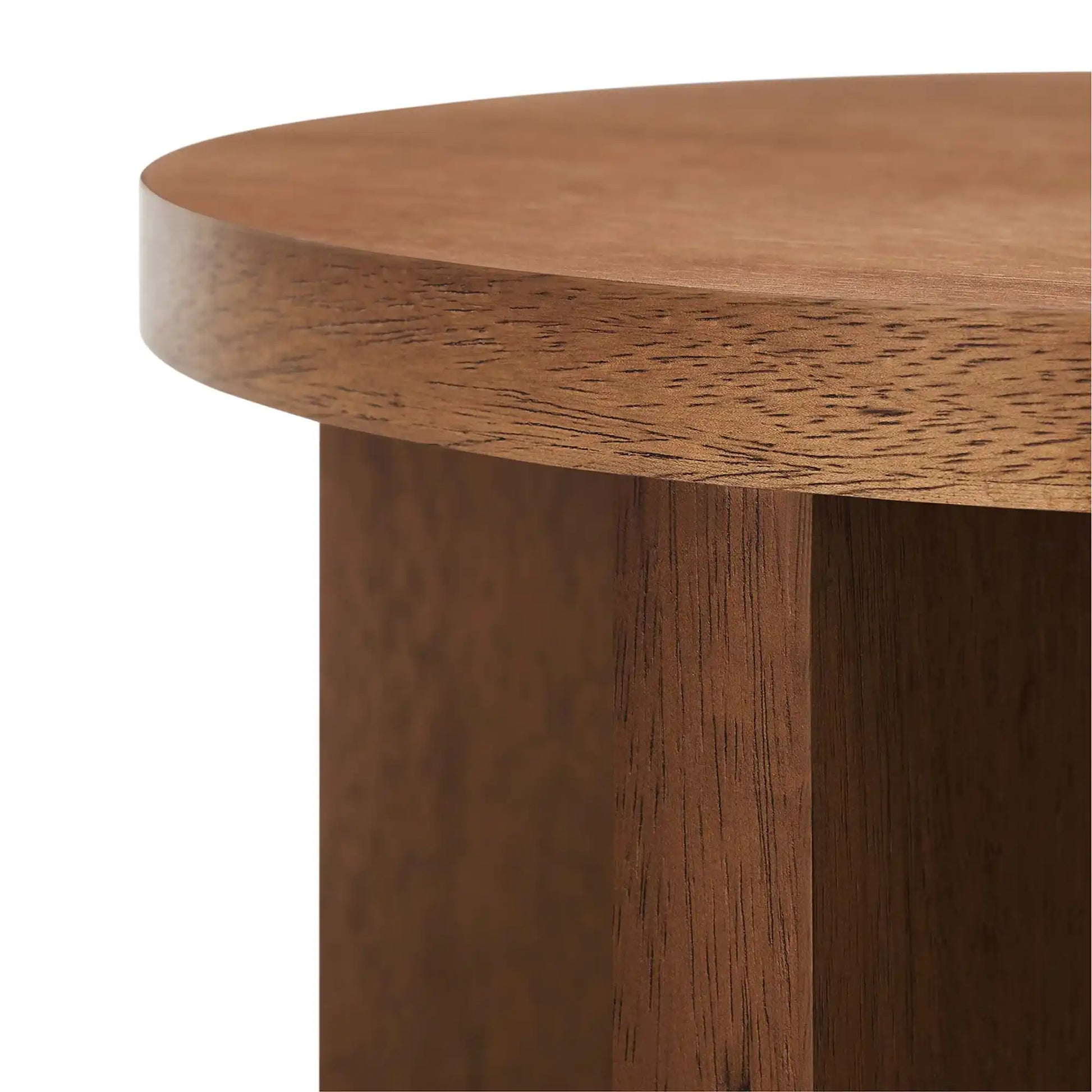 Silas Round Wood Side Table by Modway - Best Buy Furniture