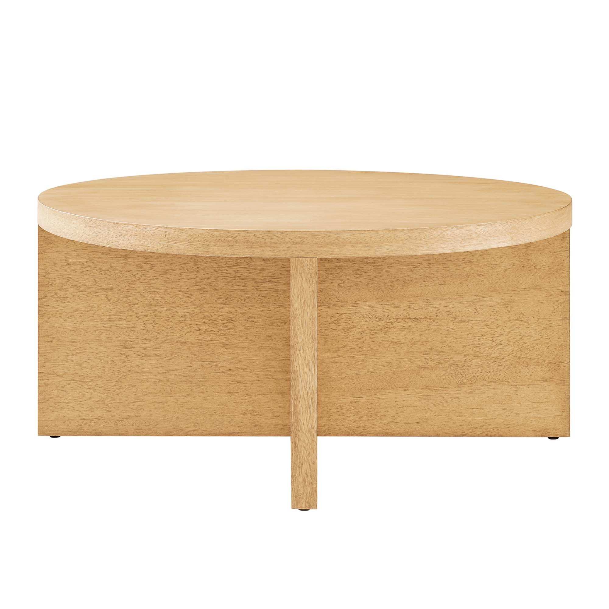 Silas Round Wood Coffee Table by Modway - Best Buy Furniture