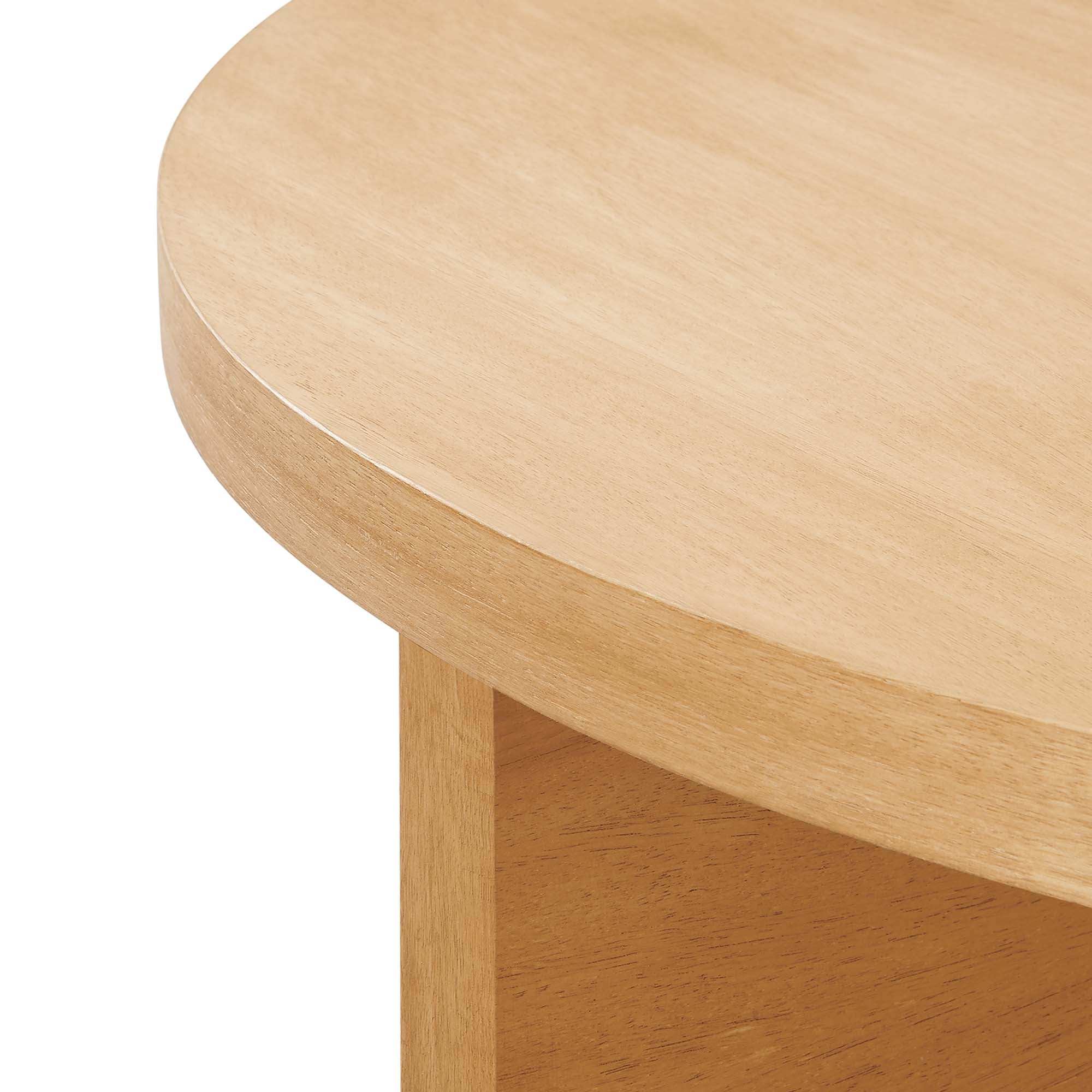 Silas Round Wood Coffee Table by Modway - Best Buy Furniture