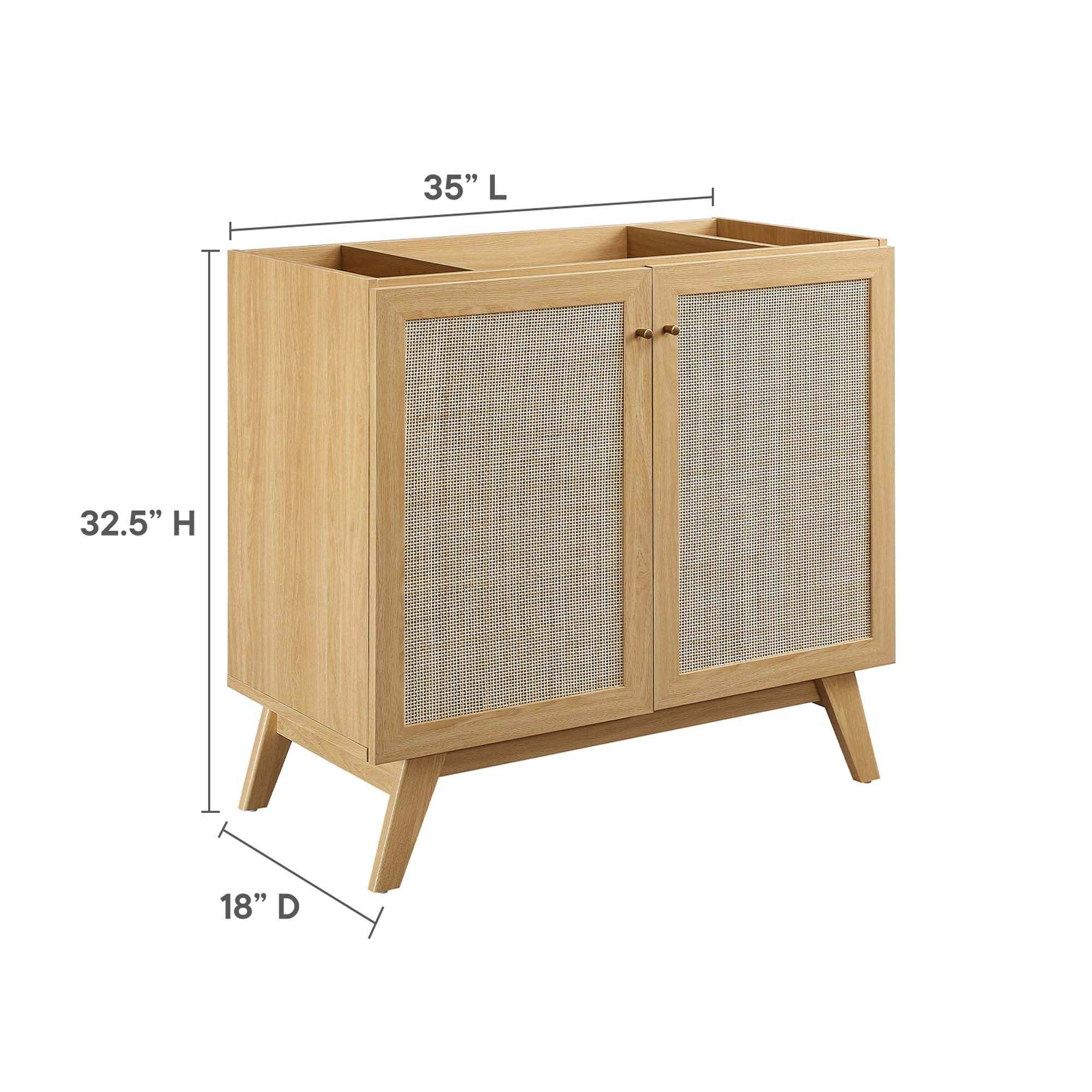 Soma 36� Bathroom Vanity Cabinet (Sink Basin Not Included) by Modway - Best Buy Furniture