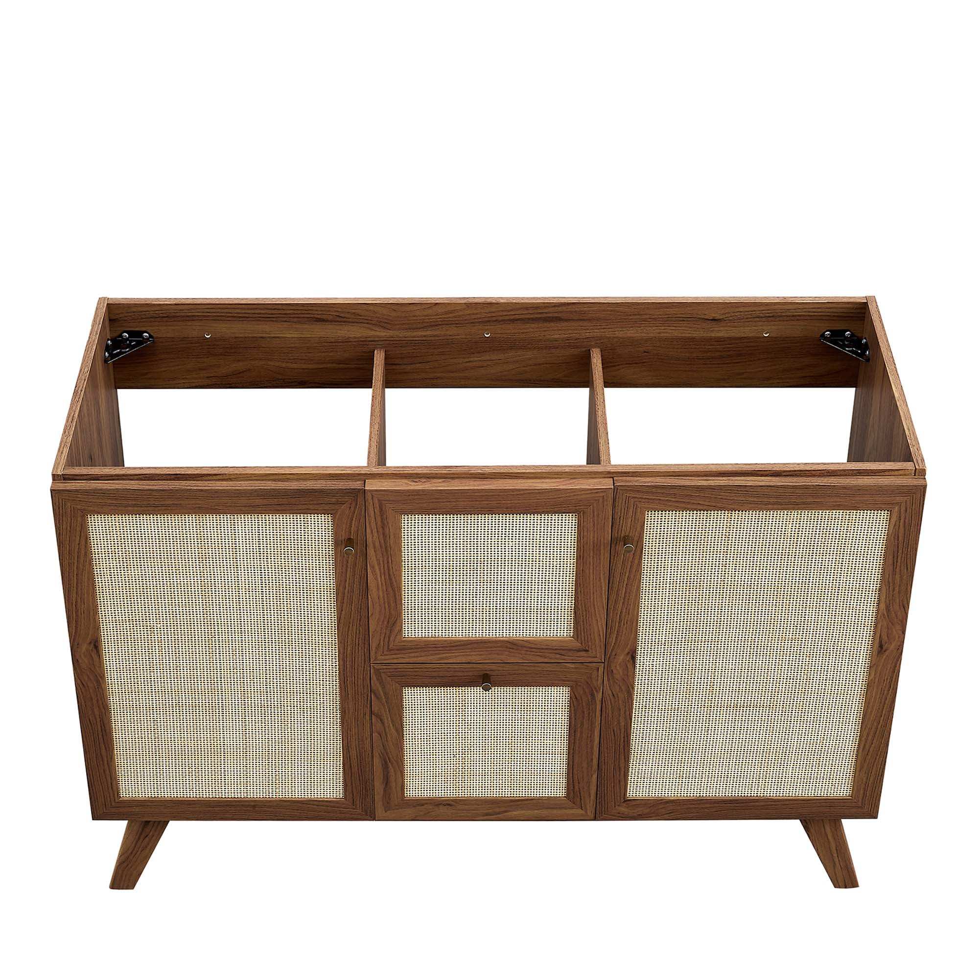 Soma 48� Single or Double Sink Compatible Bathroom Vanity Cabinet (Sink Basin Not Included) by Modway - Best Buy Furniture