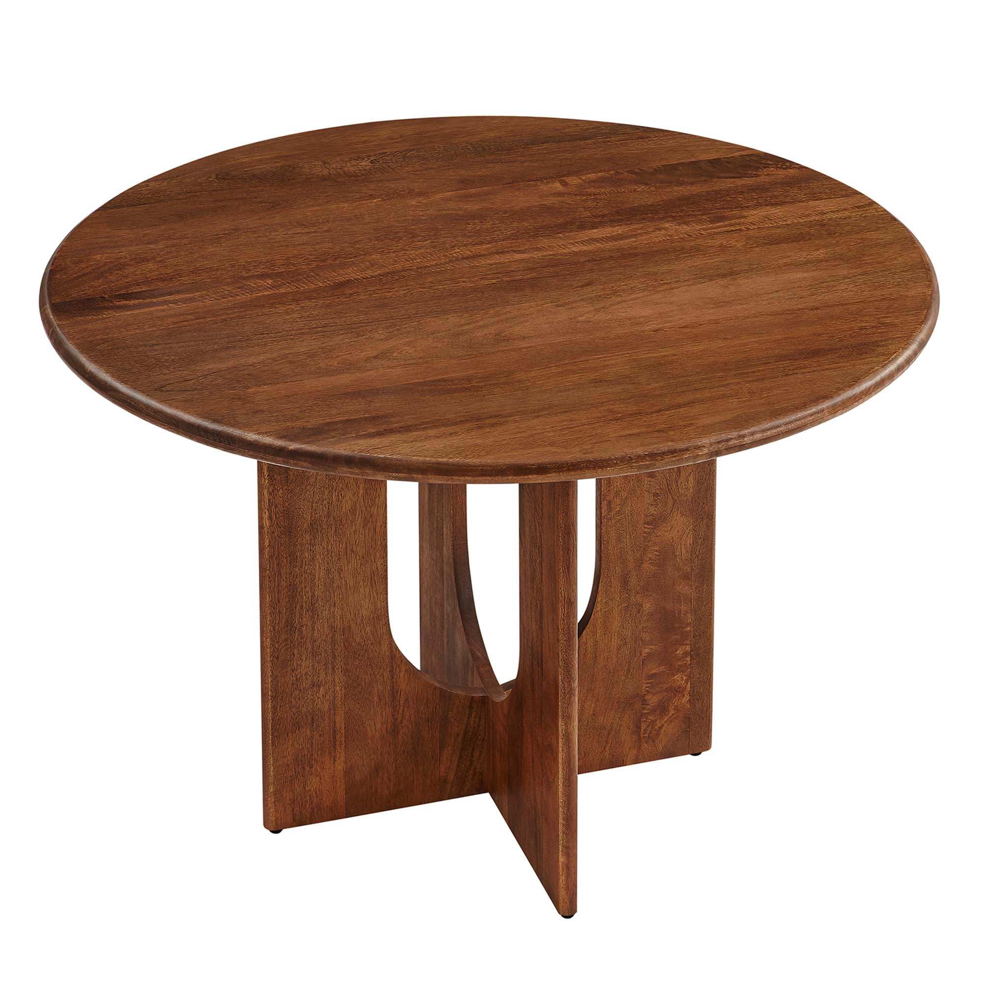 Rivian Round 48" Wood Dining Table by Modway - Best Buy Furniture