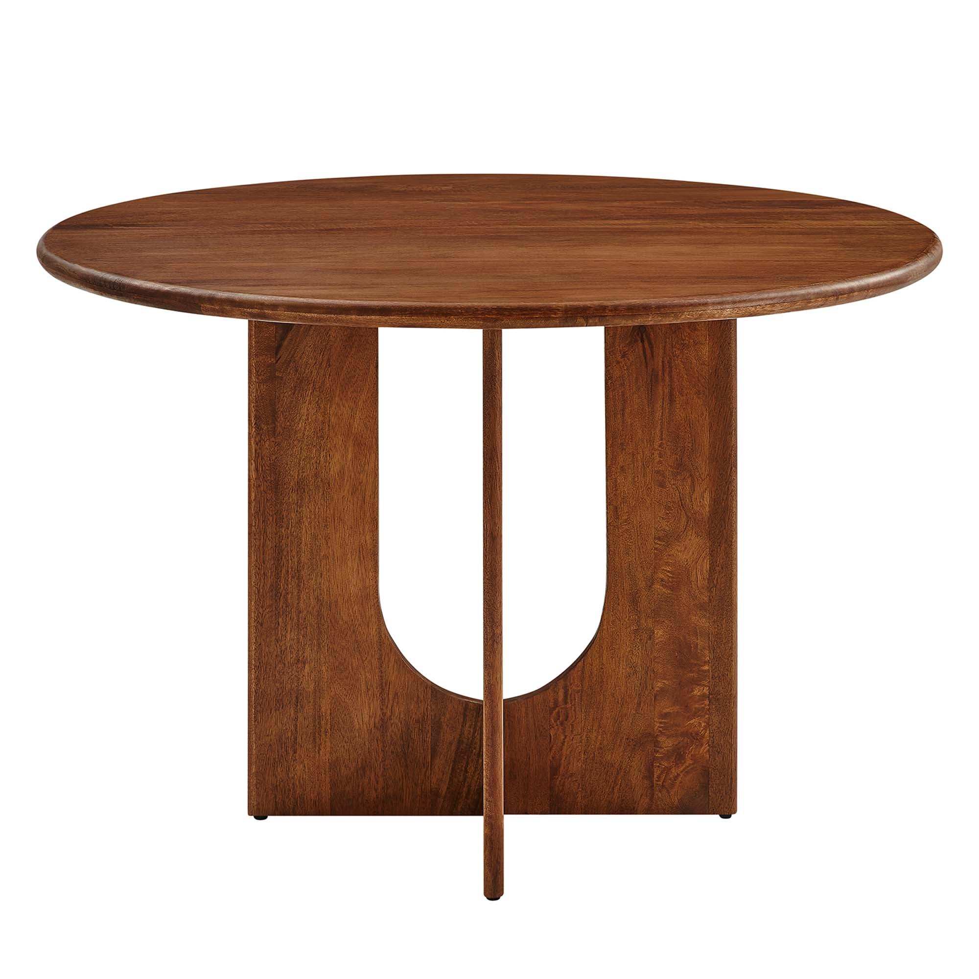 Rivian Round 48" Wood Dining Table by Modway - Best Buy Furniture