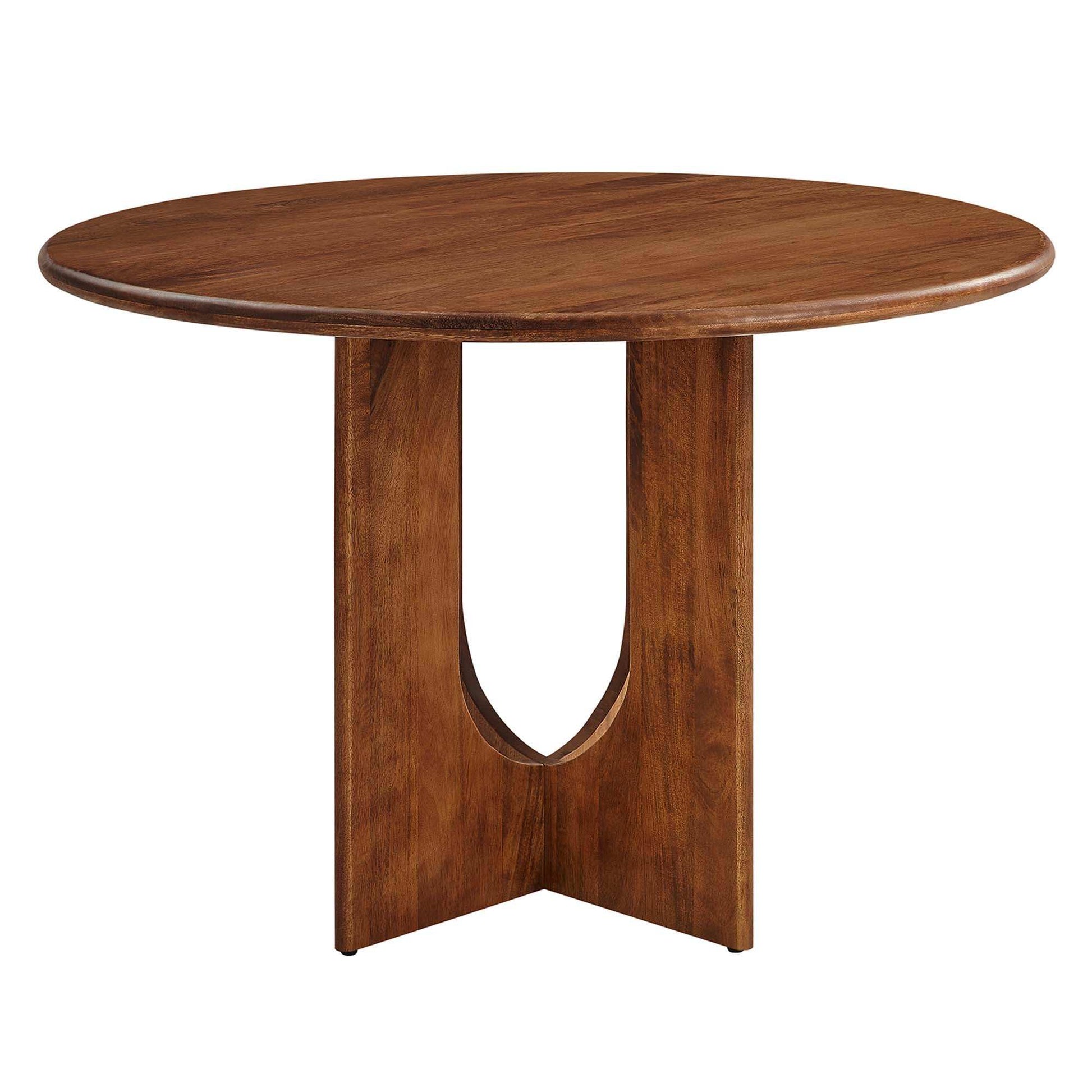 Rivian Round 48" Wood Dining Table by Modway - Best Buy Furniture