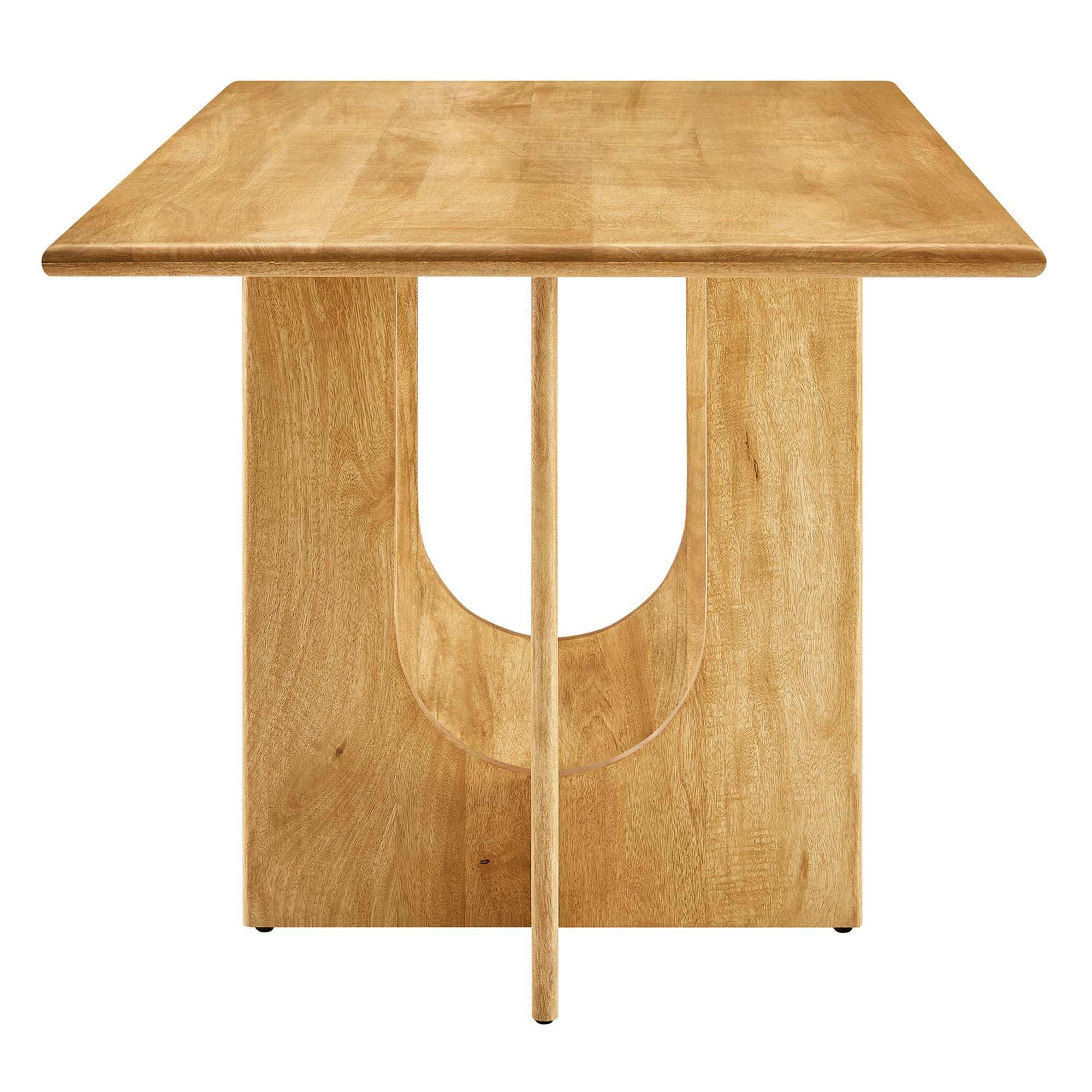 Rivian Rectangular 70" Wood Dining Table by Modway - Best Buy Furniture