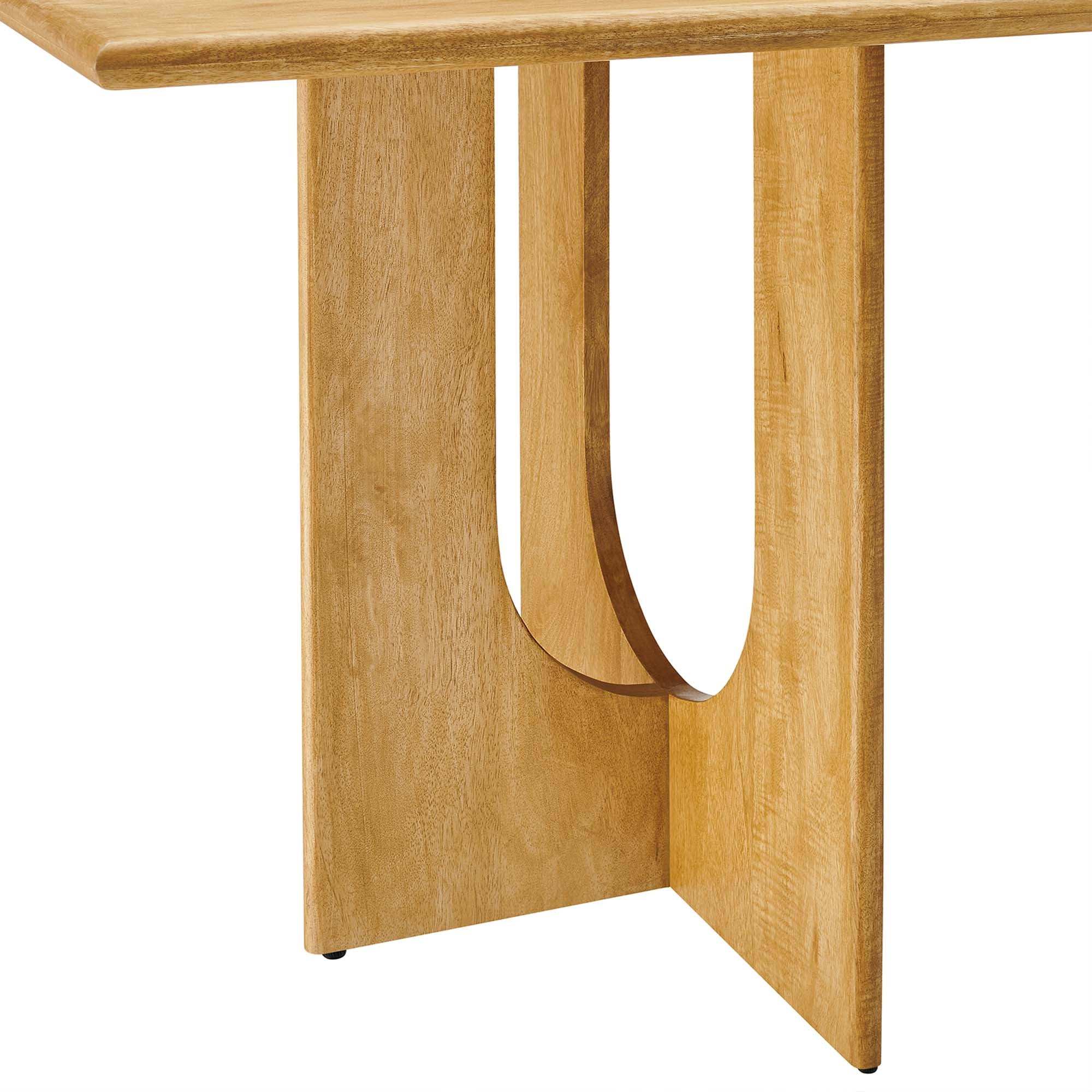 Rivian Rectangular 70" Wood Dining Table by Modway - Best Buy Furniture