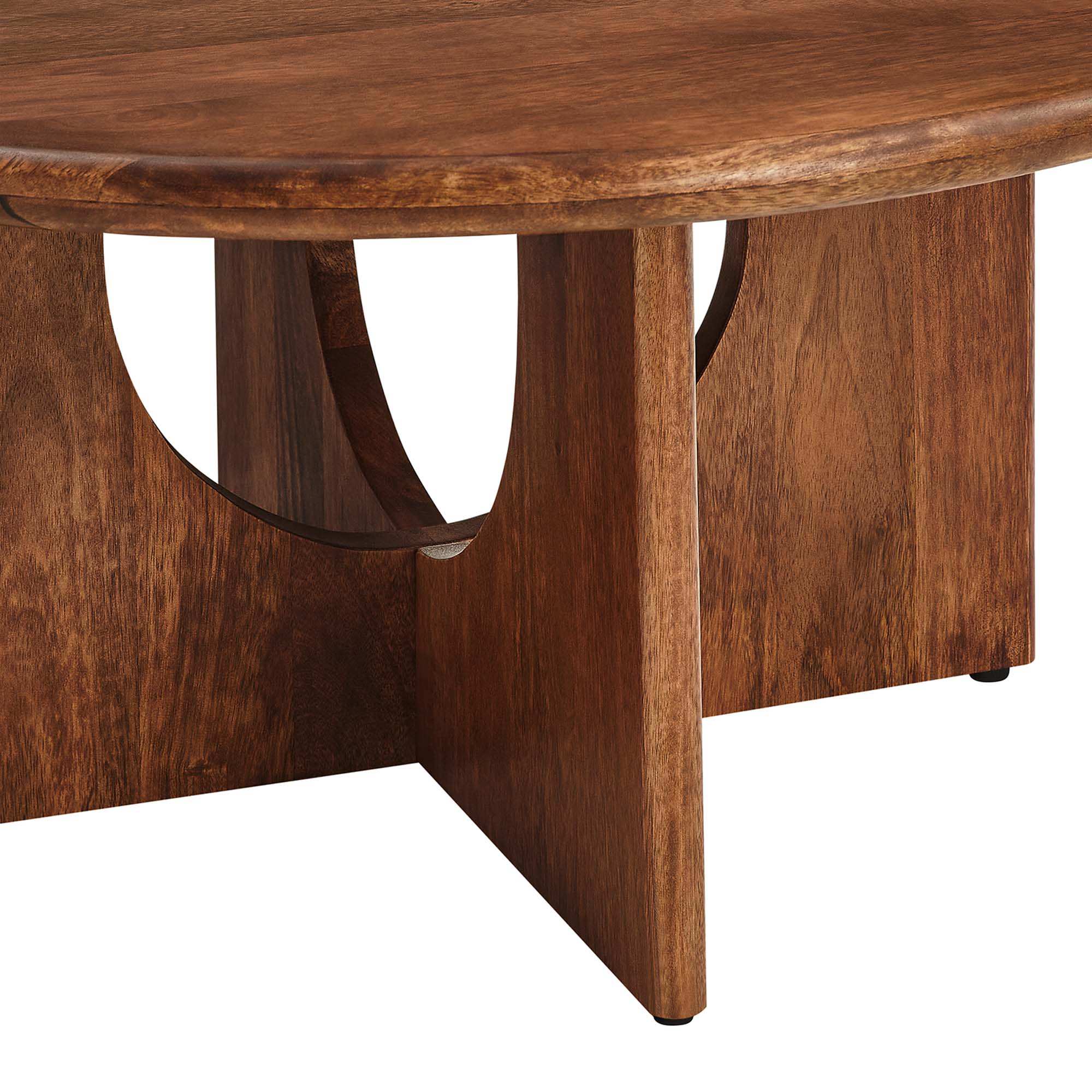 Rivian Round 34" Coffee Table by Modway - Best Buy Furniture