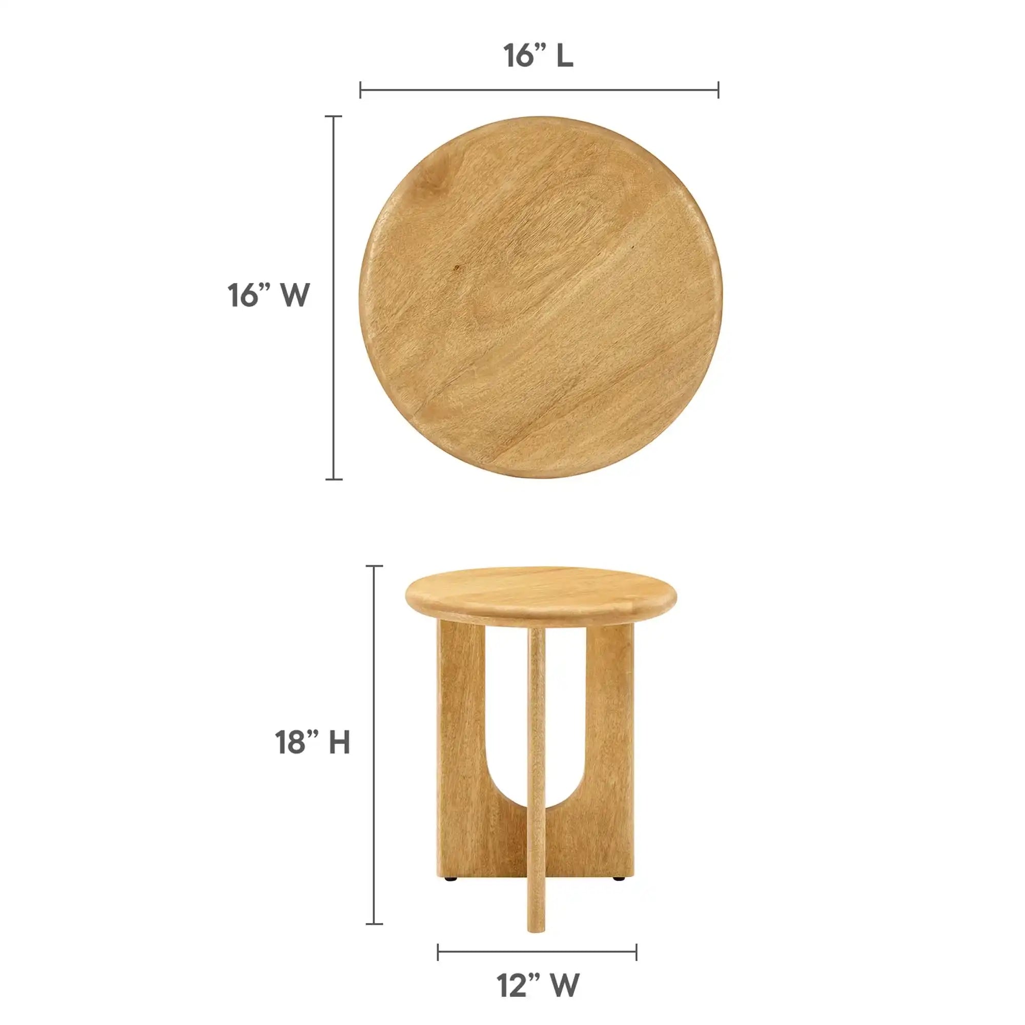 Rivian Round Side Table by Modway - Best Buy Furniture