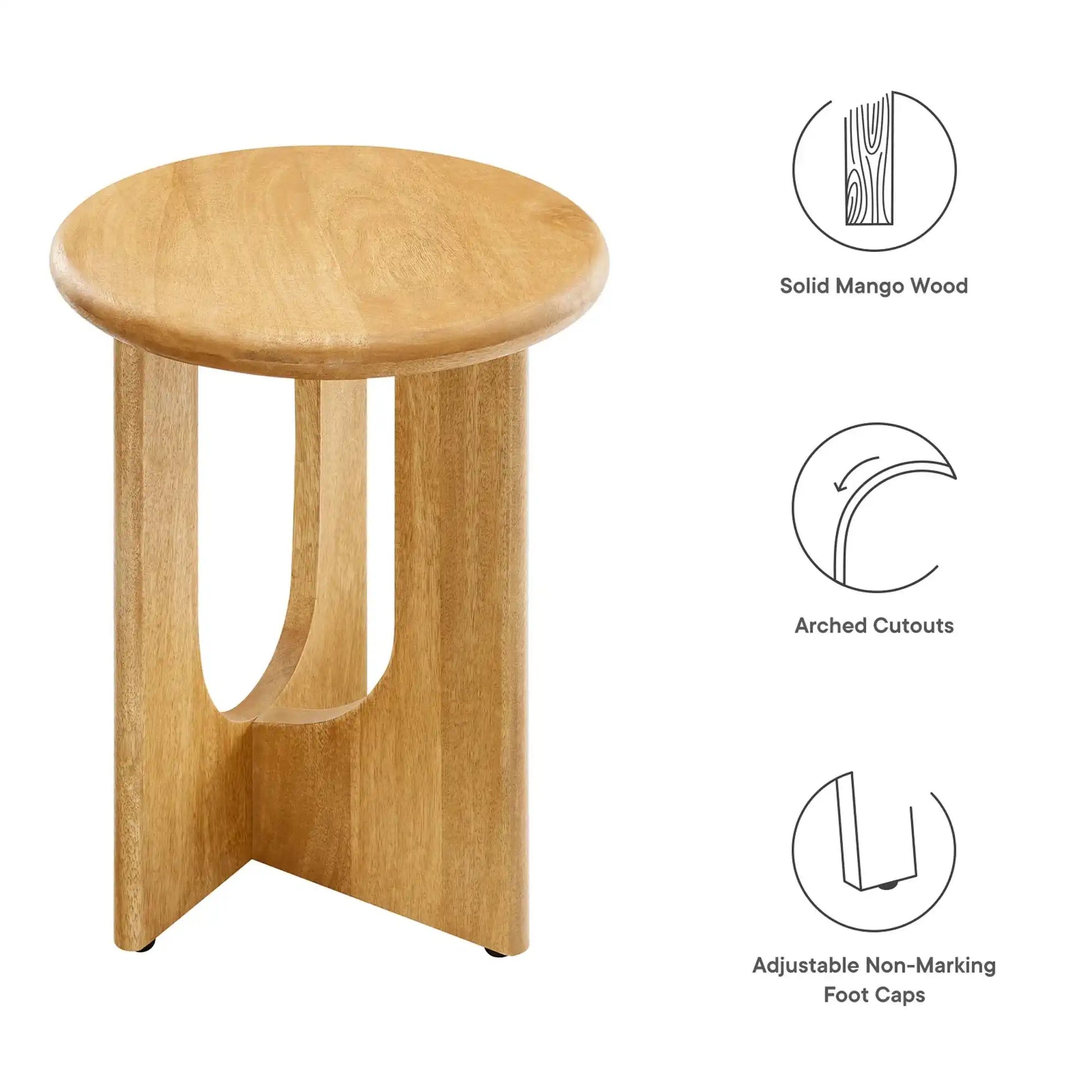 Rivian Round Side Table by Modway - Best Buy Furniture