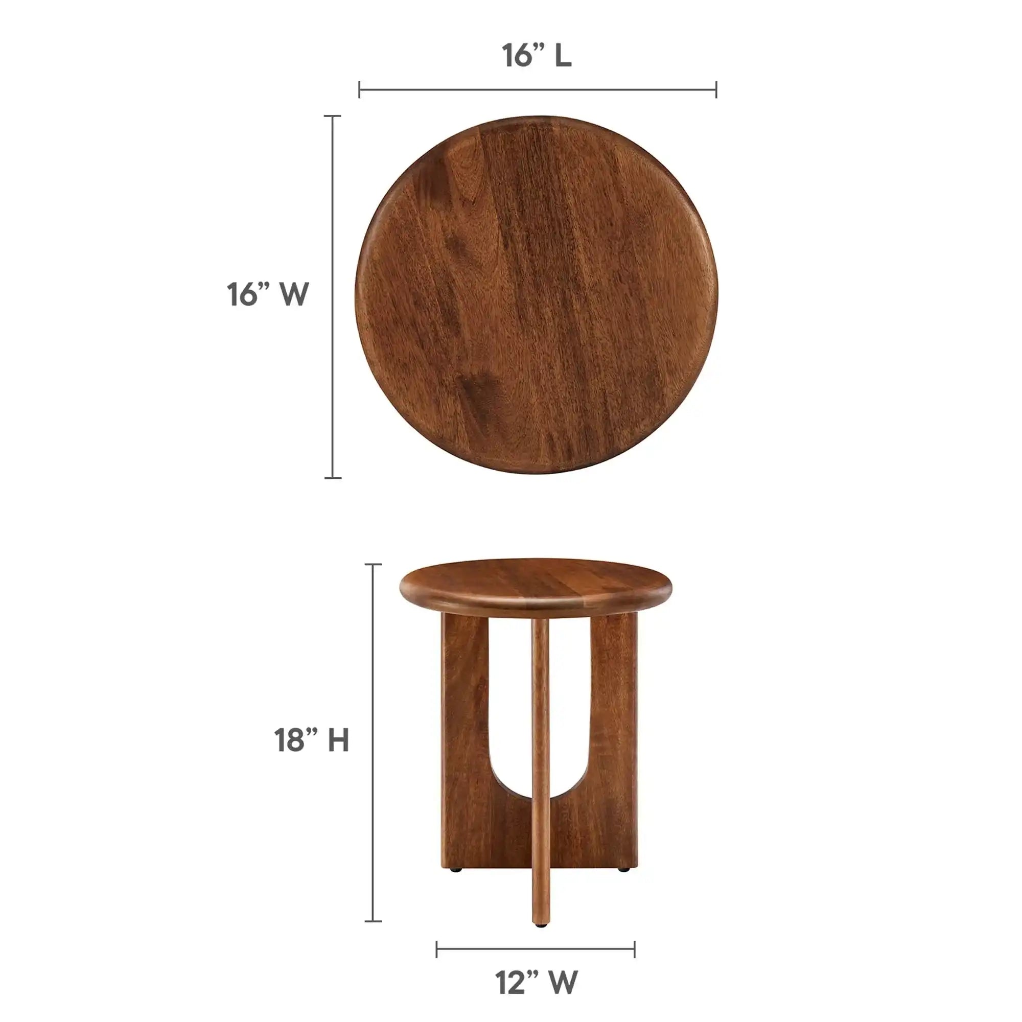 Rivian Round Side Table by Modway - Best Buy Furniture