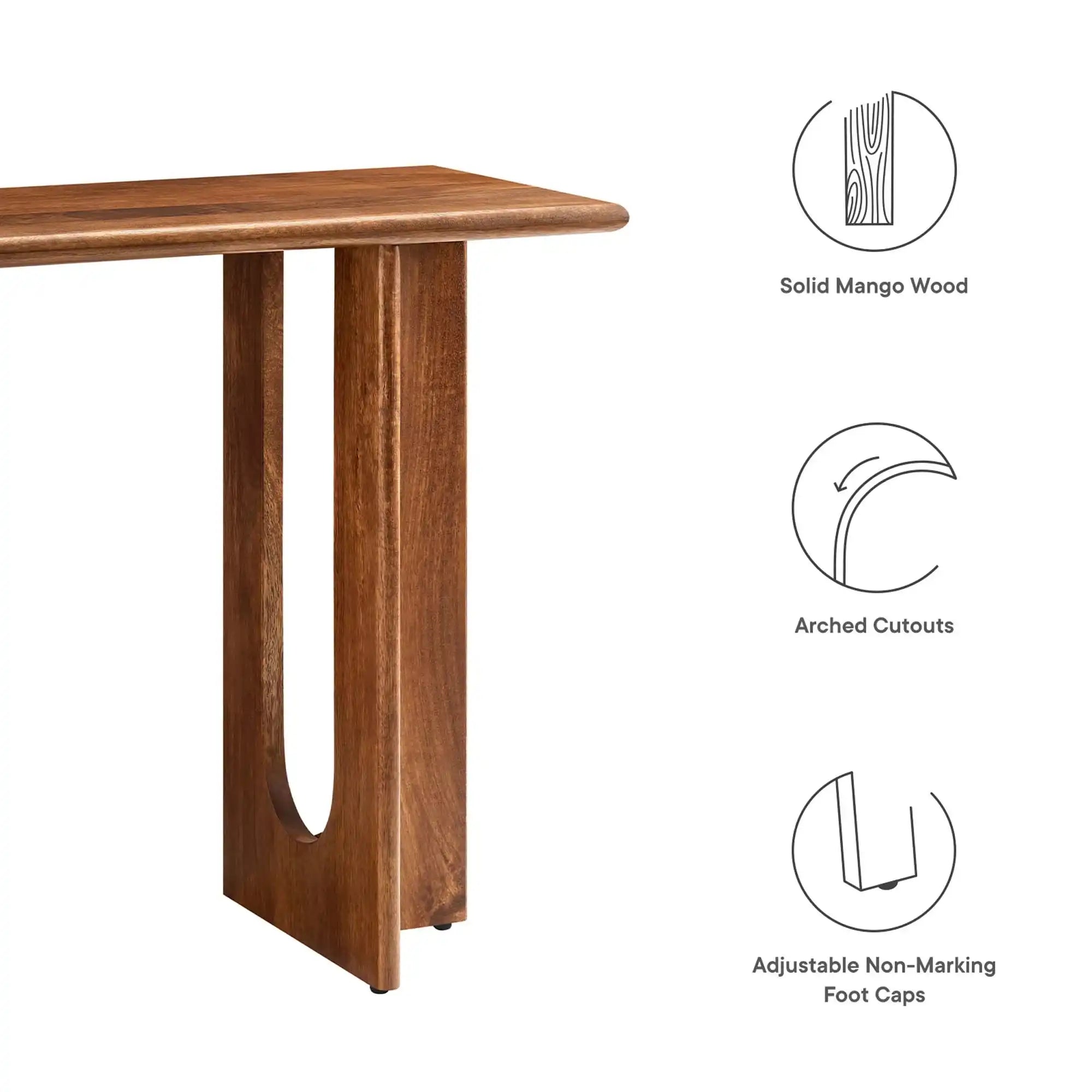 Rivian 46" Console Table by Modway - Best Buy Furniture