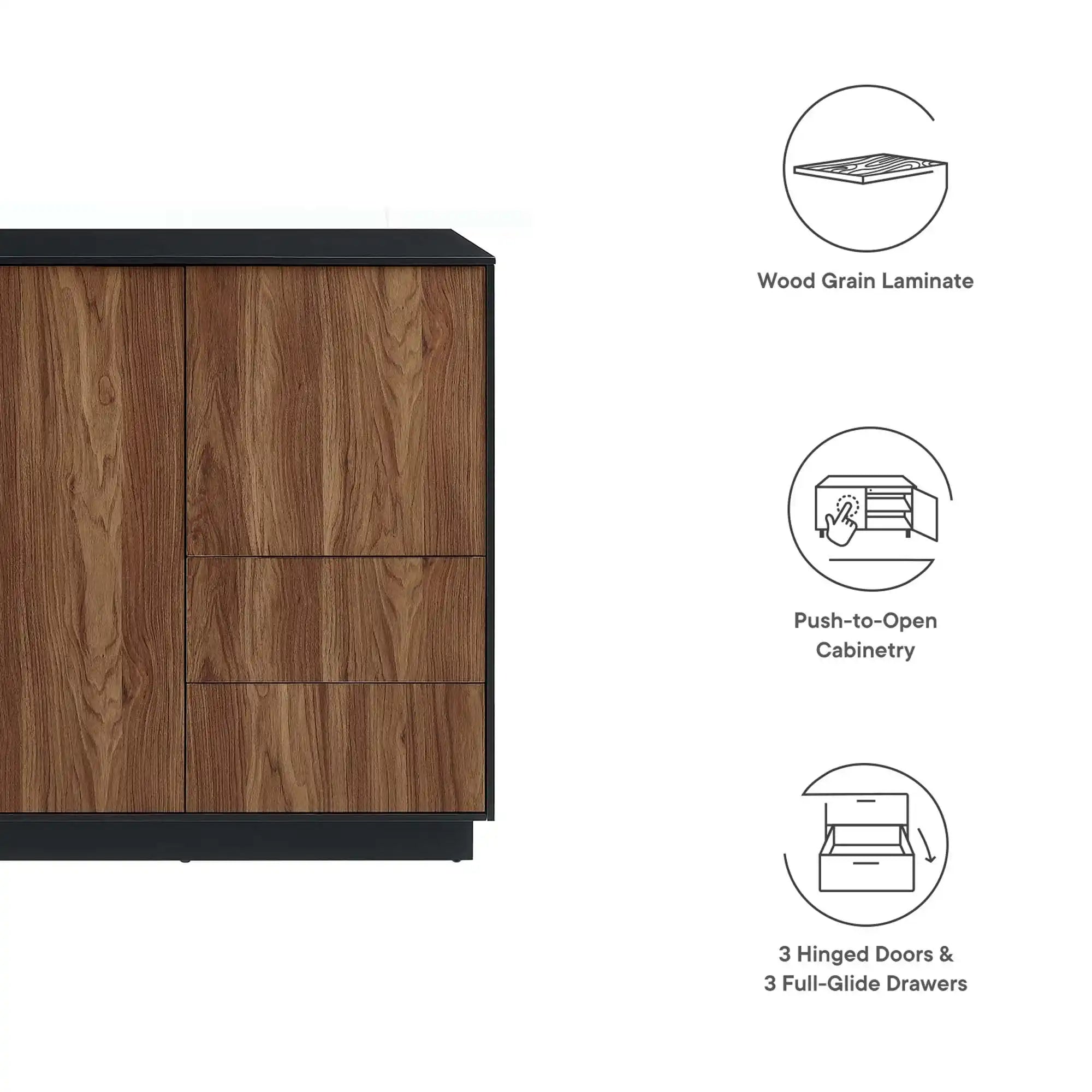 Holden 47� Sideboard by Modway - Best Buy Furniture