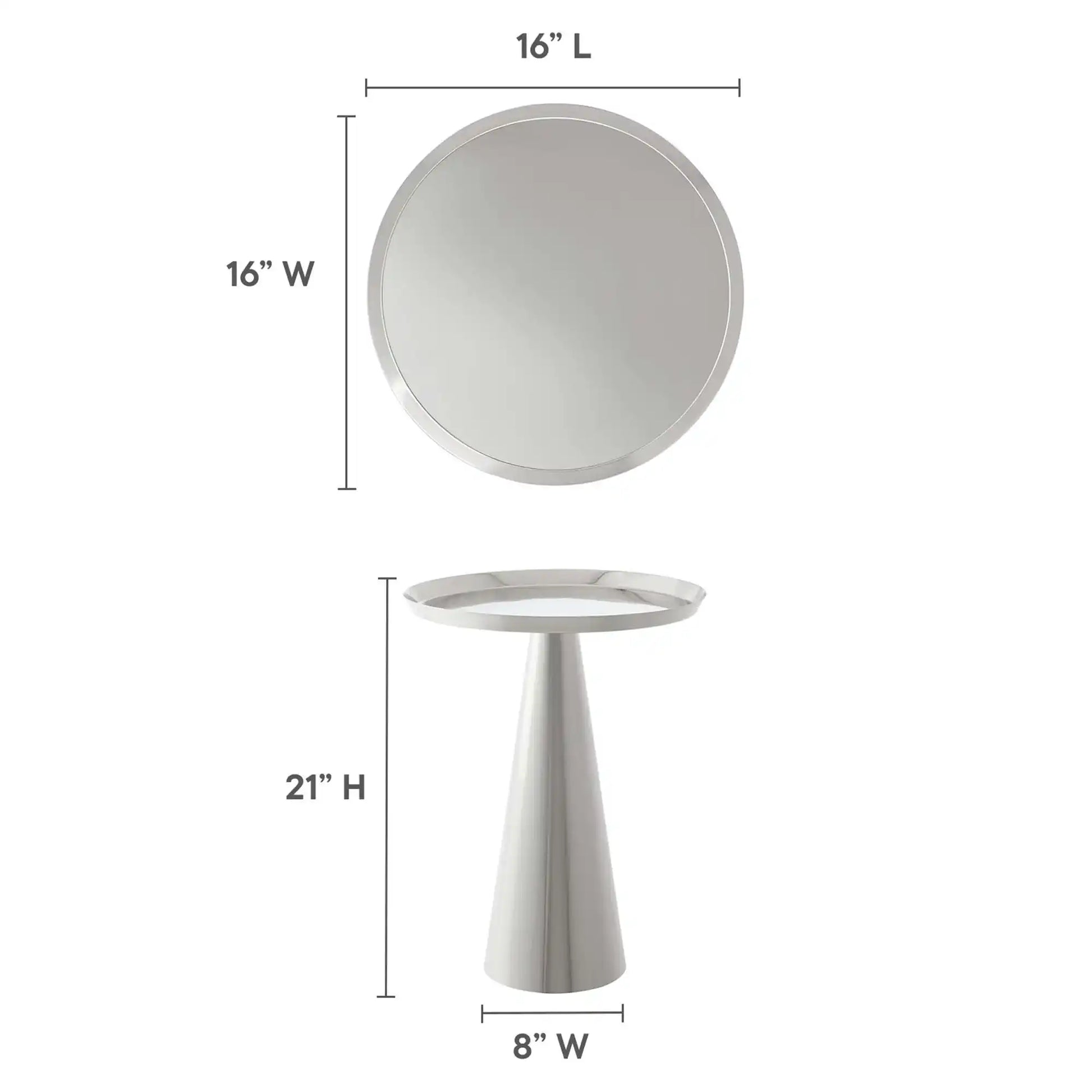 Maren Round Side Table by Modway - Best Buy Furniture