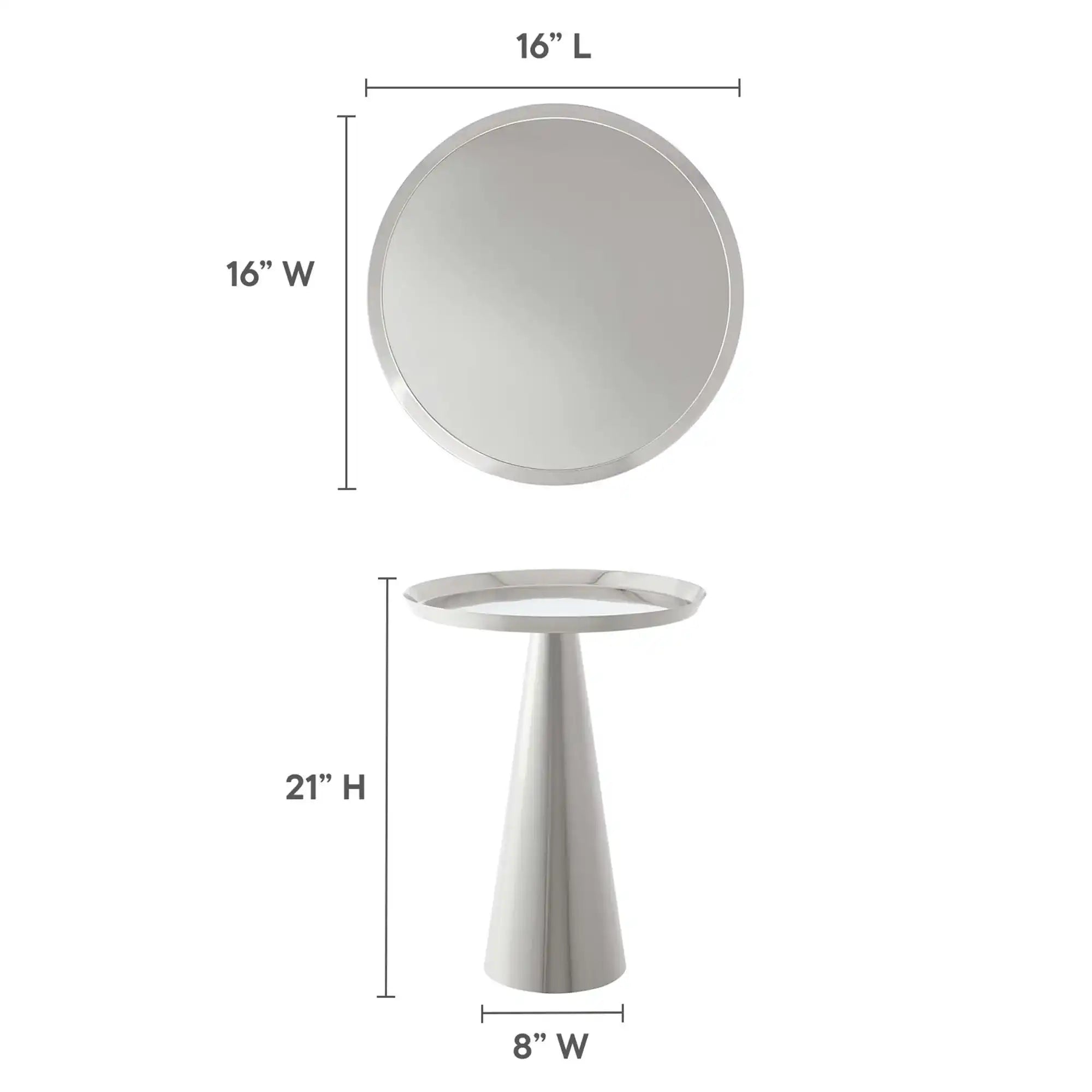 Maren Round Side Table by Modway - Best Buy Furniture