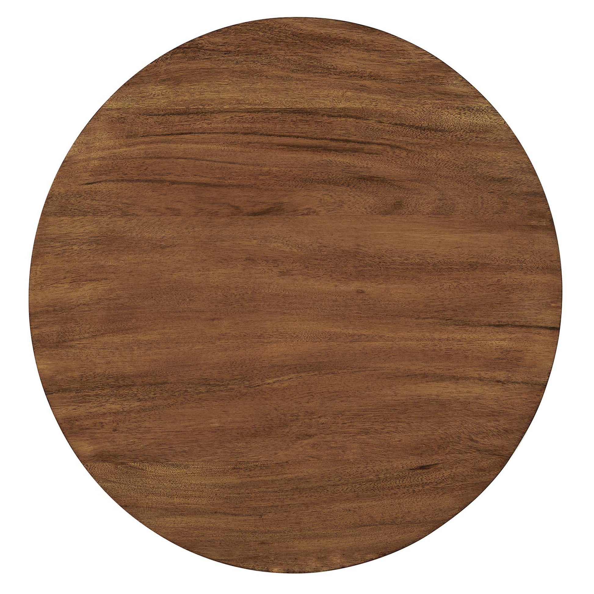 Viva Round Acacia Wood Side Table by Modway - Best Buy Furniture
