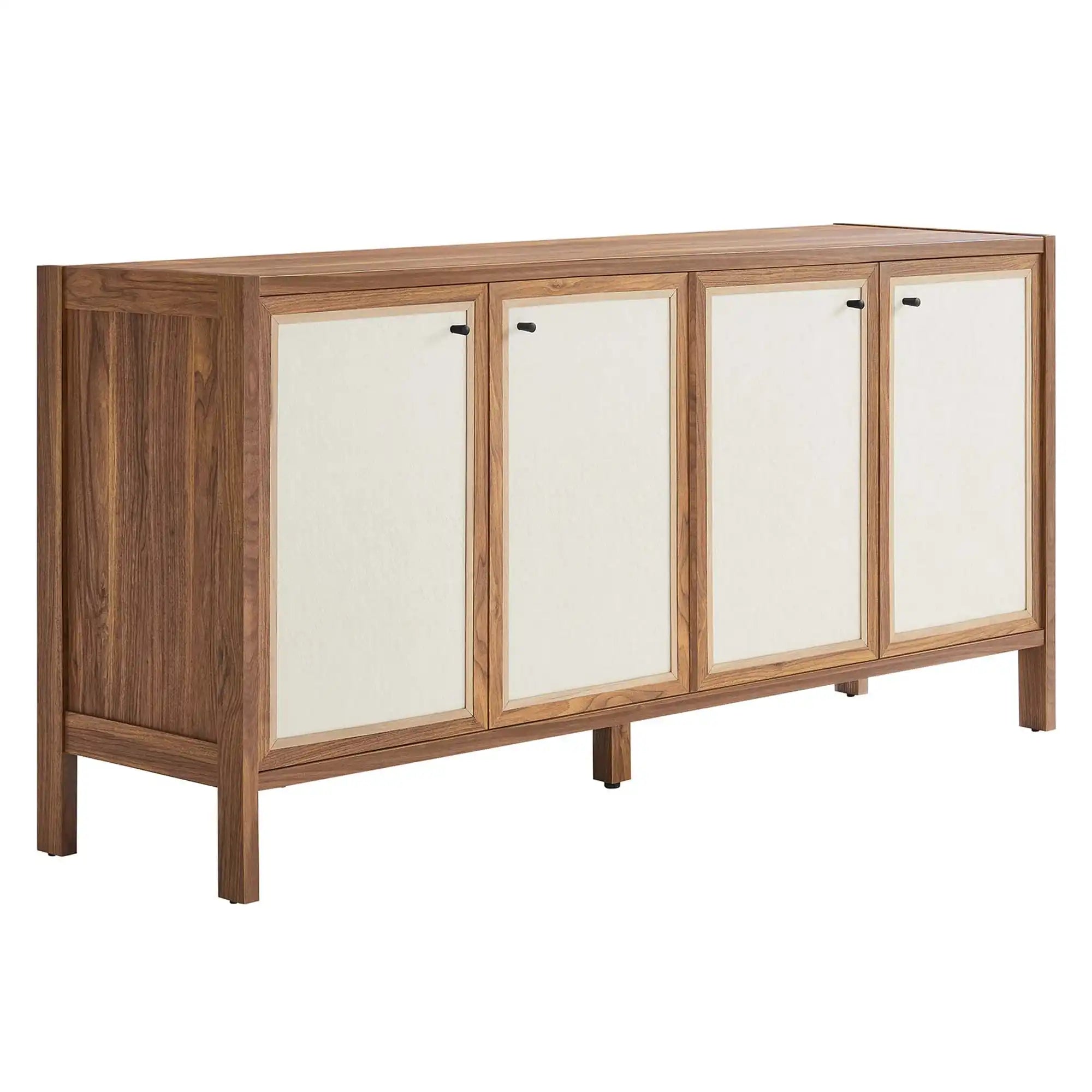 Capri 65" Wood Grain Sideboard Storage Cabinet by Modway - Best Buy Furniture