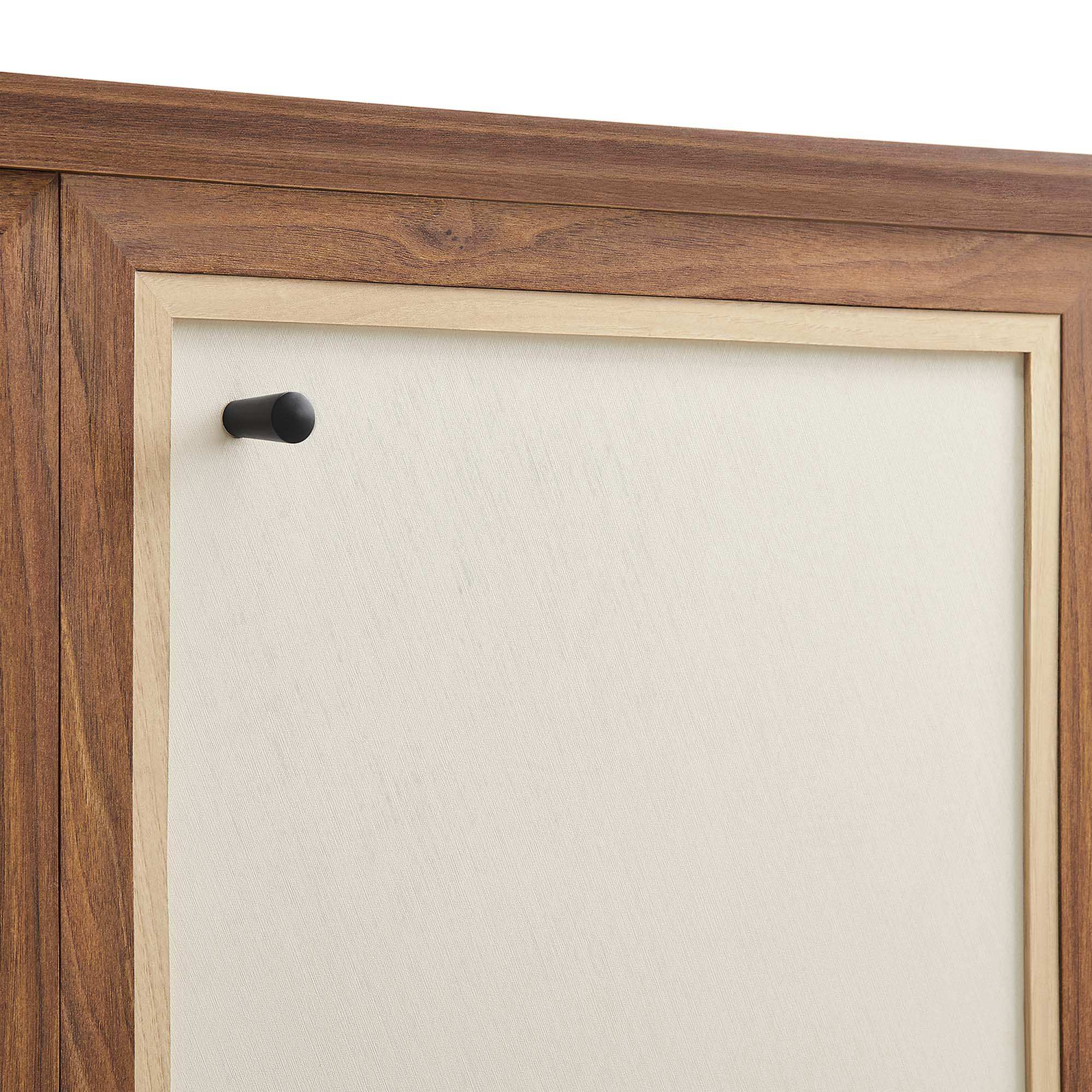 Capri 65" Wood Grain Sideboard Storage Cabinet by Modway - Best Buy Furniture