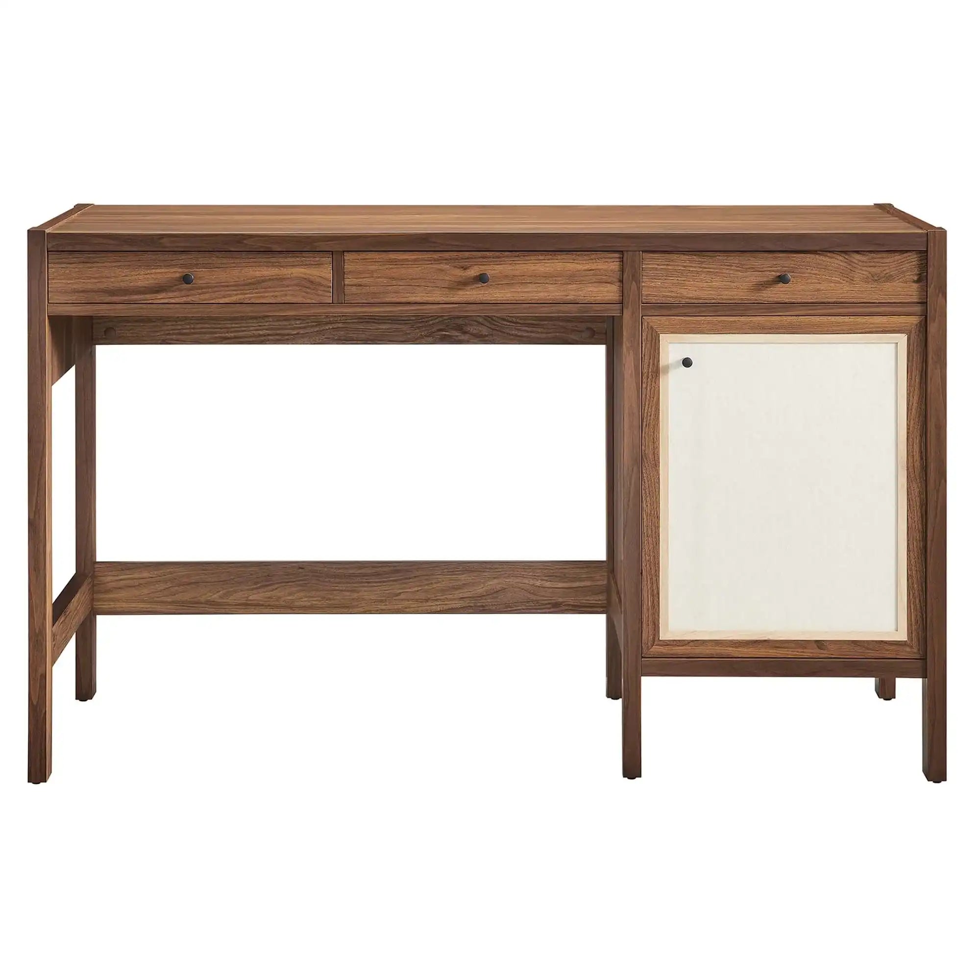 Capri 49" Wood Grain Office Desk by Modway - Best Buy Furniture