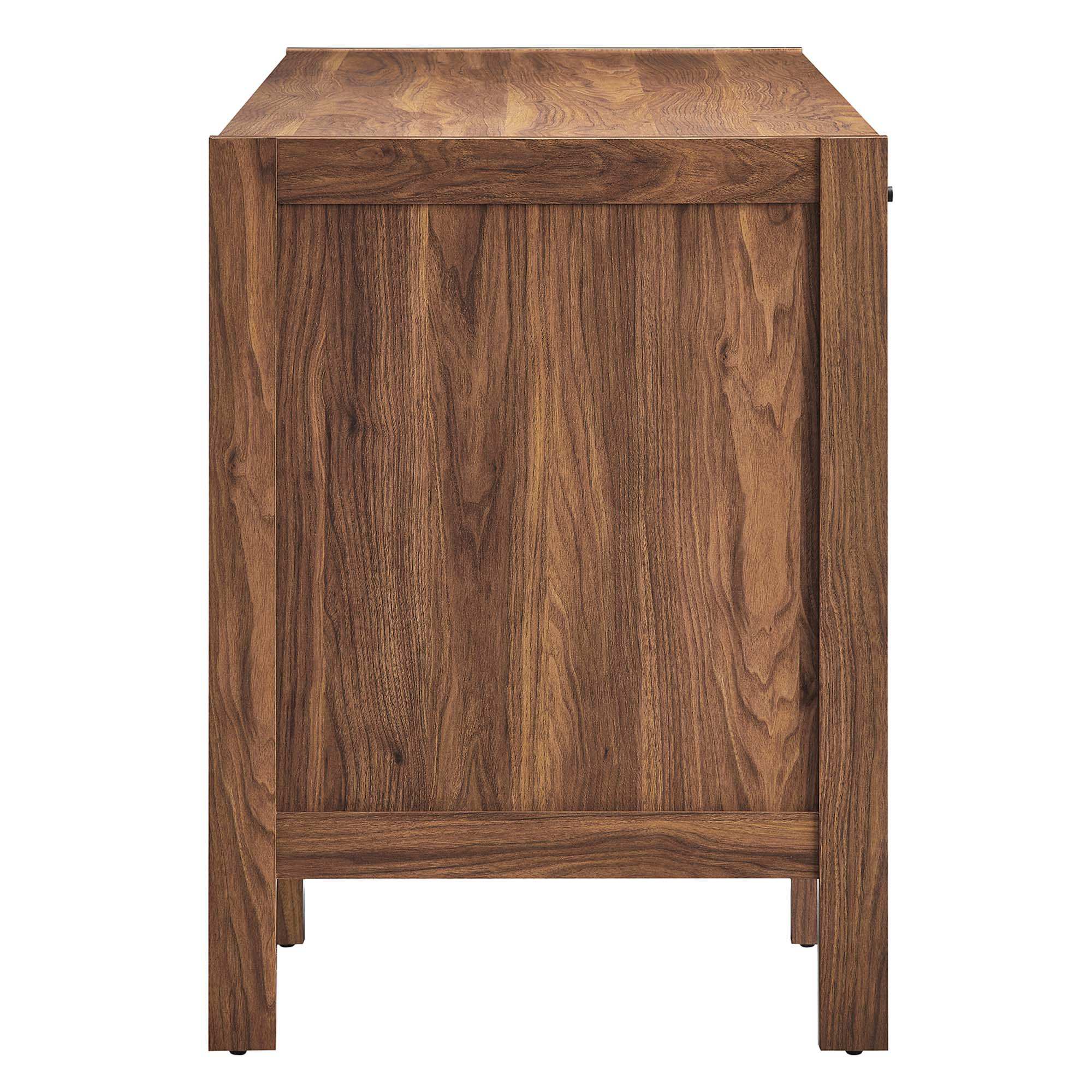 Capri 58" Wood Grain Office Desk by Modway - Best Buy Furniture