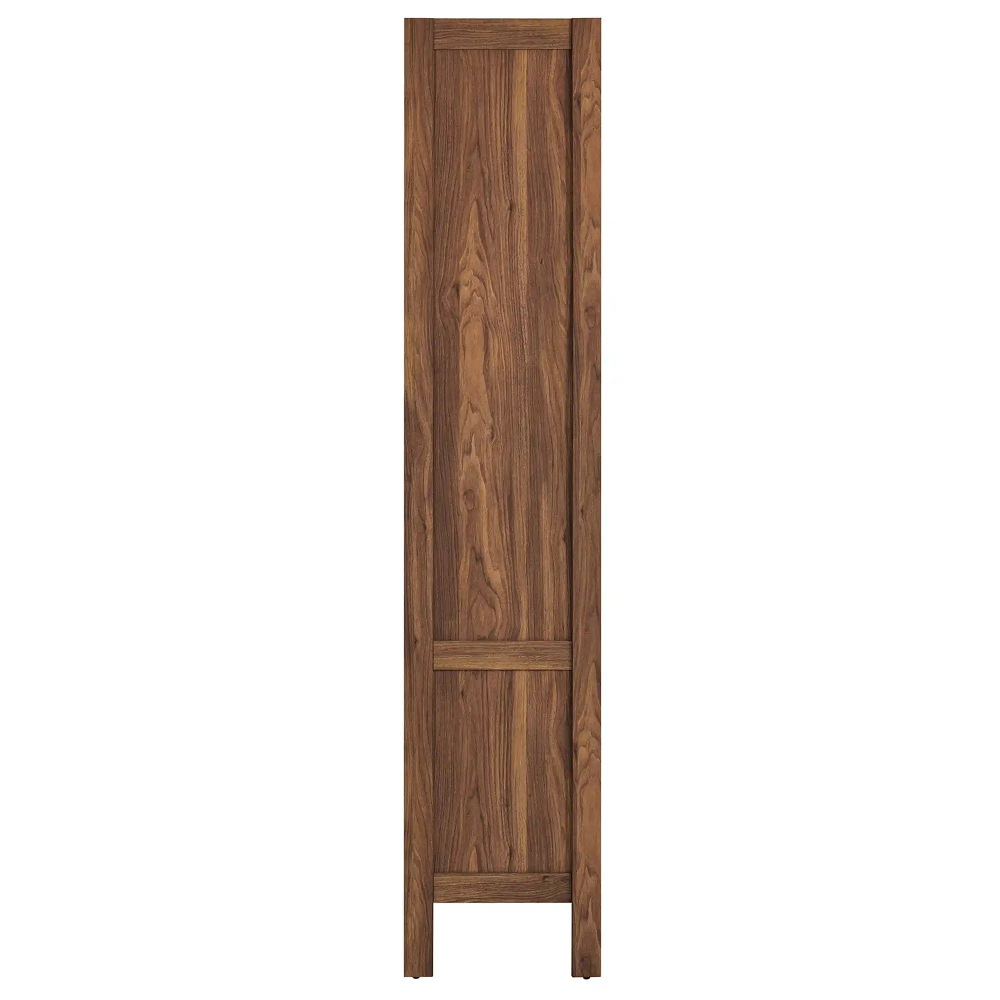 Capri 4-Shelf Wood Grain Bookcase by Modway - Best Buy Furniture