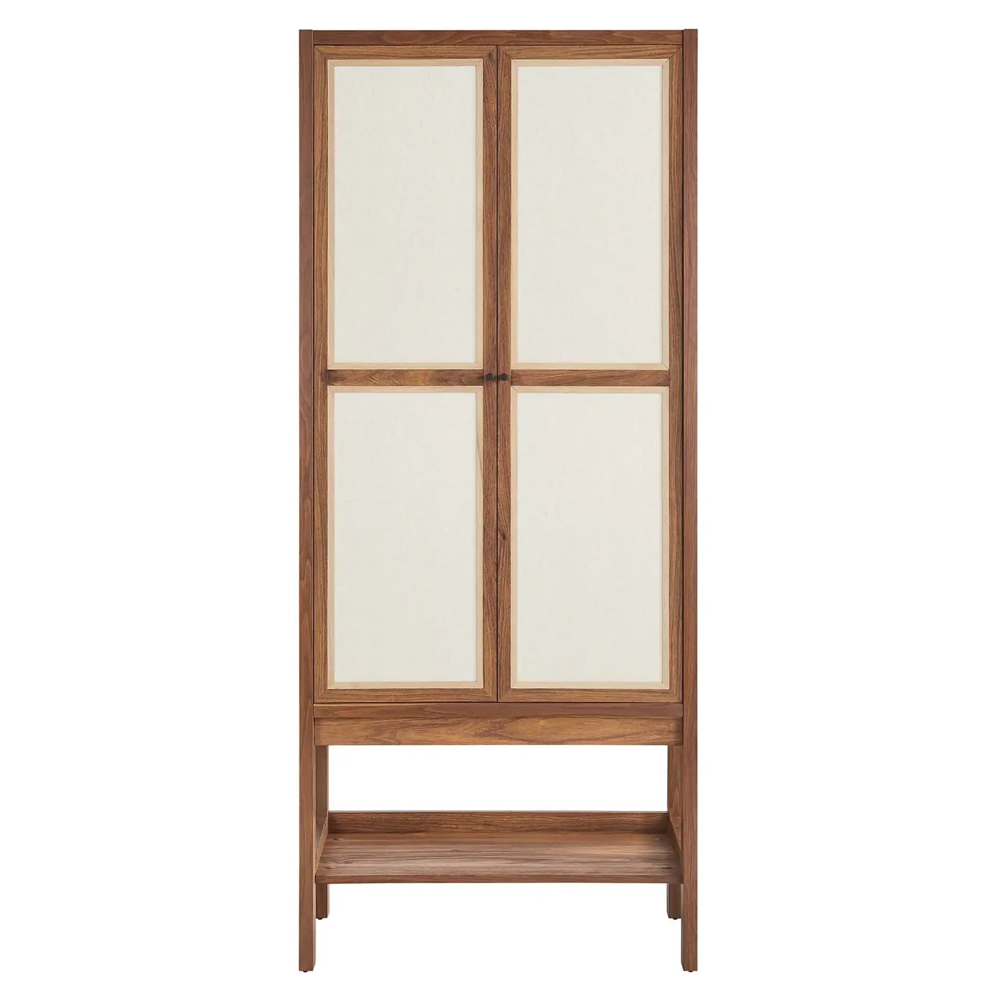 Capri Tall Wood Grain Standing Storage Cabinet by Modway - Best Buy Furniture