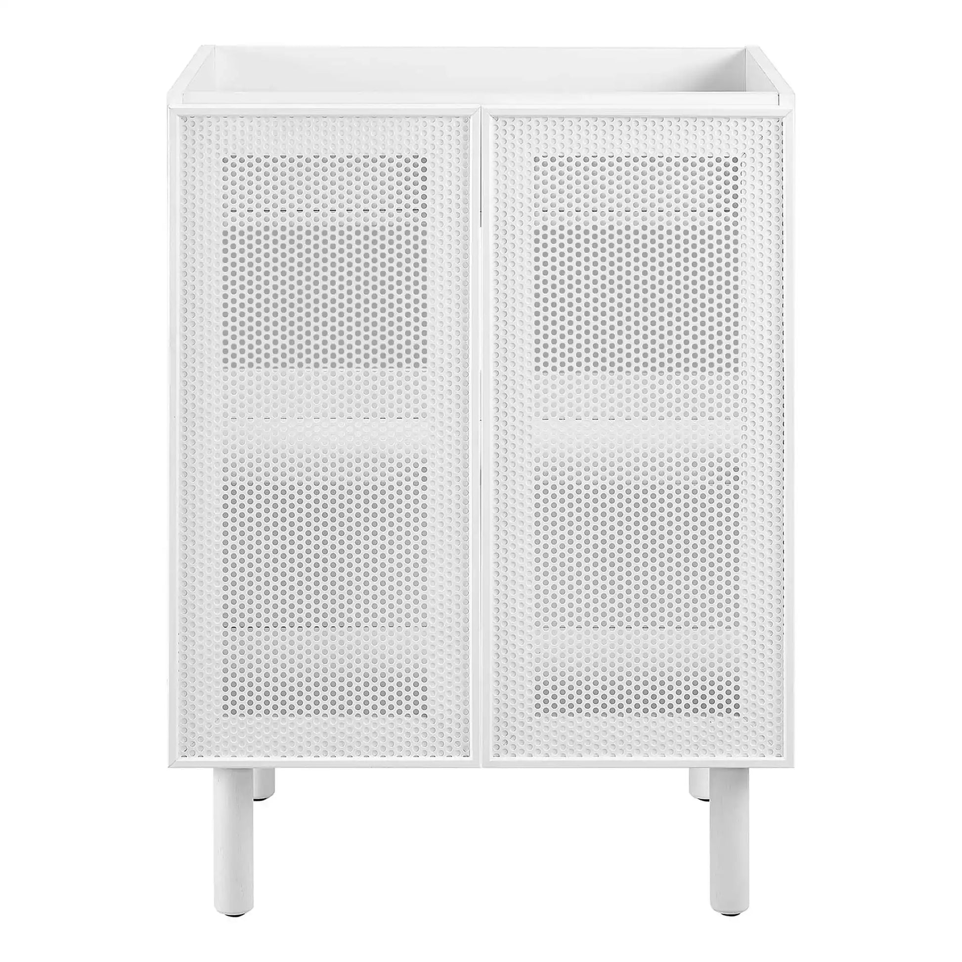 Calla 24" Perforated Metal Bathroom Vanity Cabinet (Sink Basin Not Included) by Modway - Best Buy Furniture