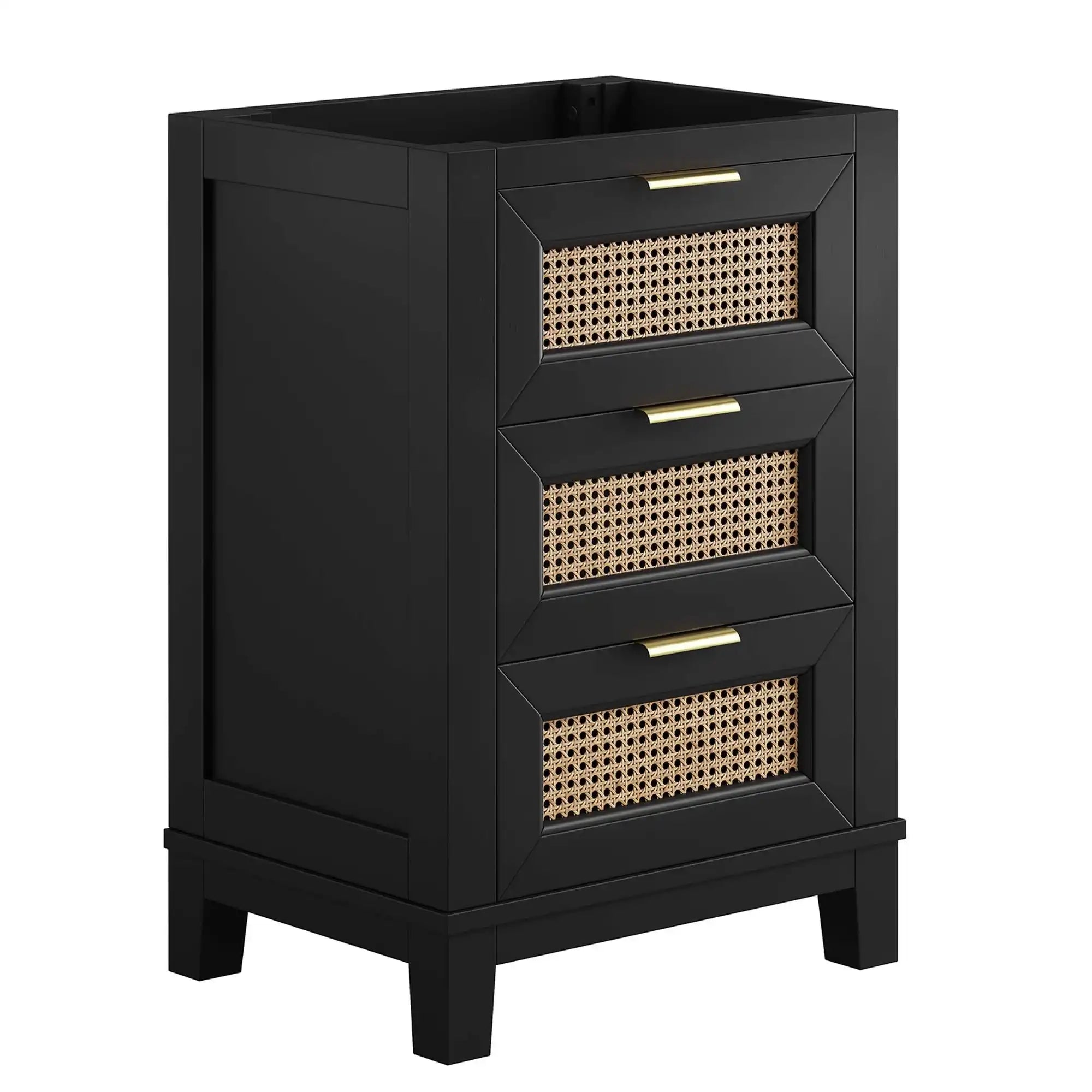 Dixie 24" Solid Wood Bathroom Vanity Cabinet (Sink Basin Not Included) by Modway - Best Buy Furniture