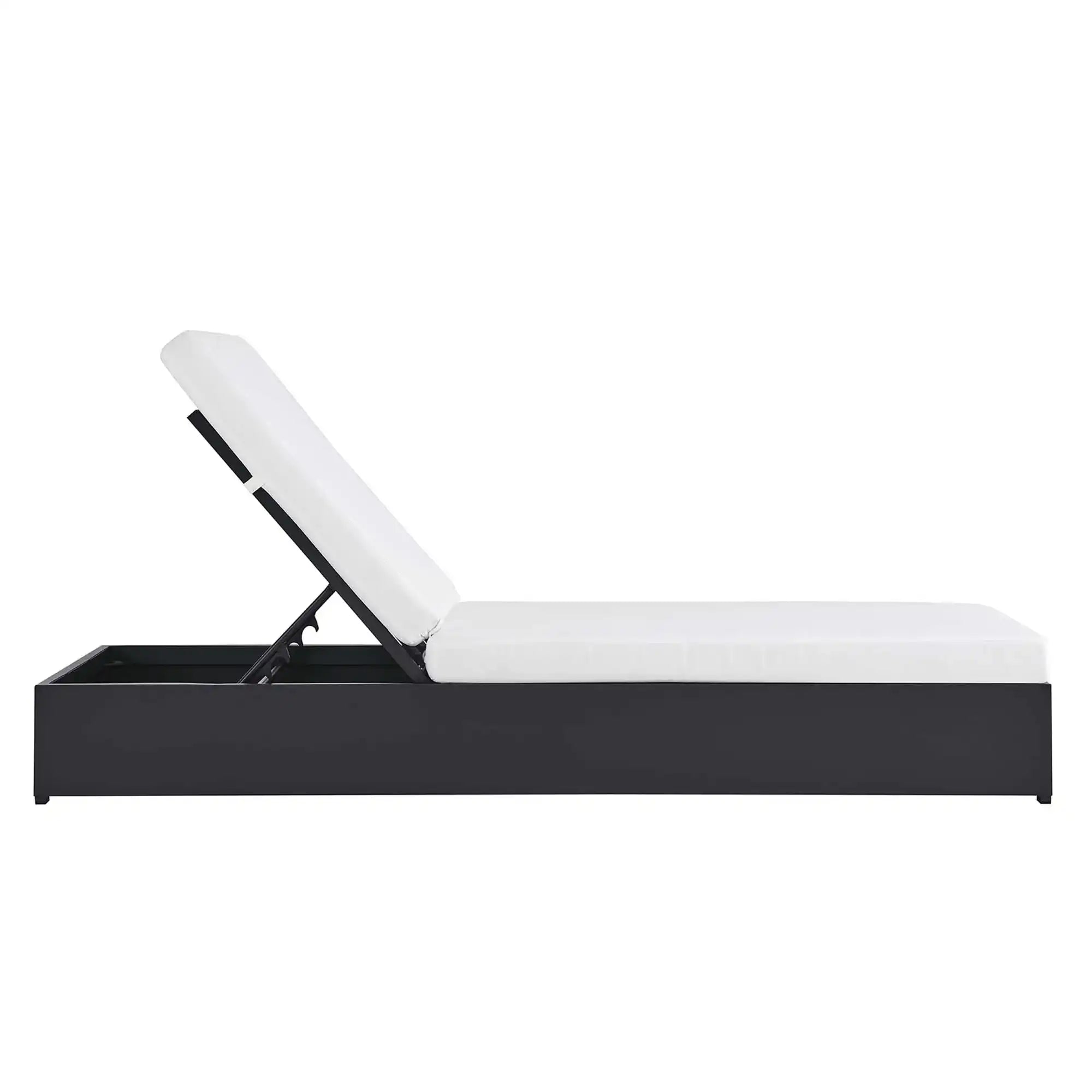 Tahoe Outdoor Patio Powder-Coated Aluminum Chaise Lounge Chair by Modway - Best Buy Furniture