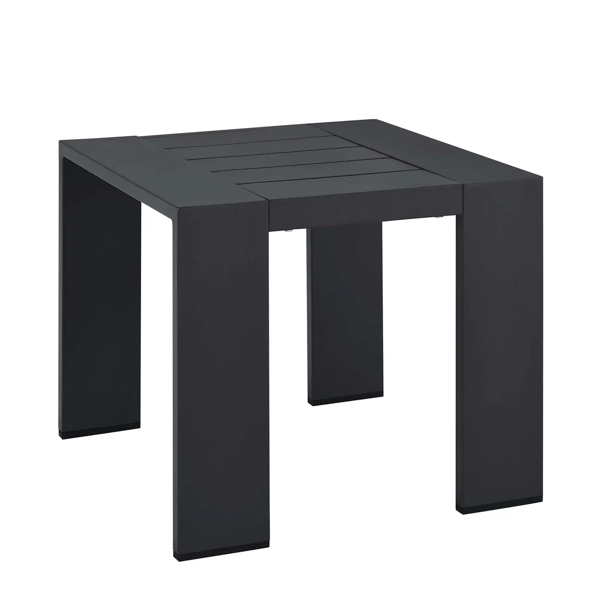 Tahoe Outdoor Patio Powder-Coated Aluminum End Table by Modway - Best Buy Furniture