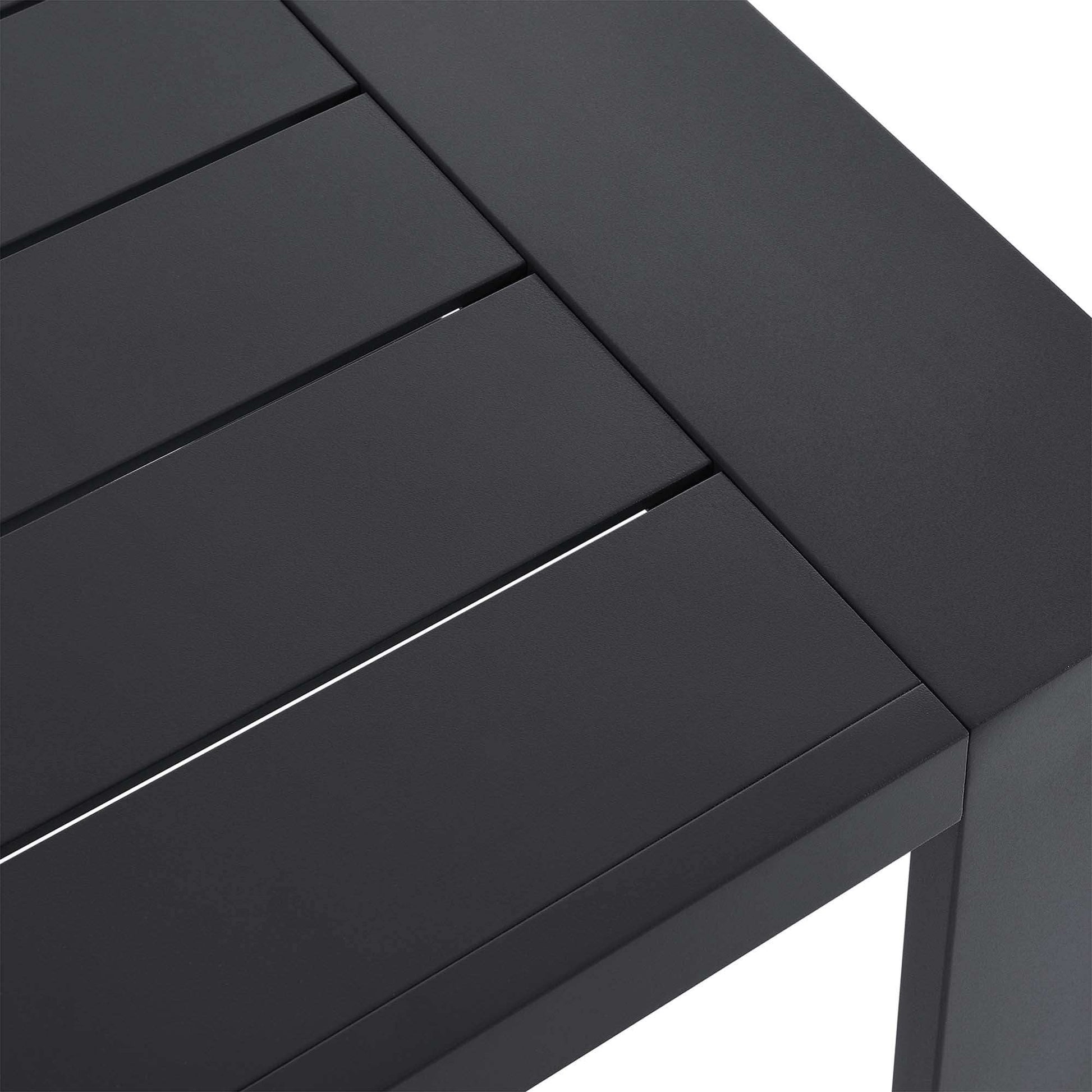 Tahoe Outdoor Patio Powder-Coated Aluminum End Table by Modway - Best Buy Furniture