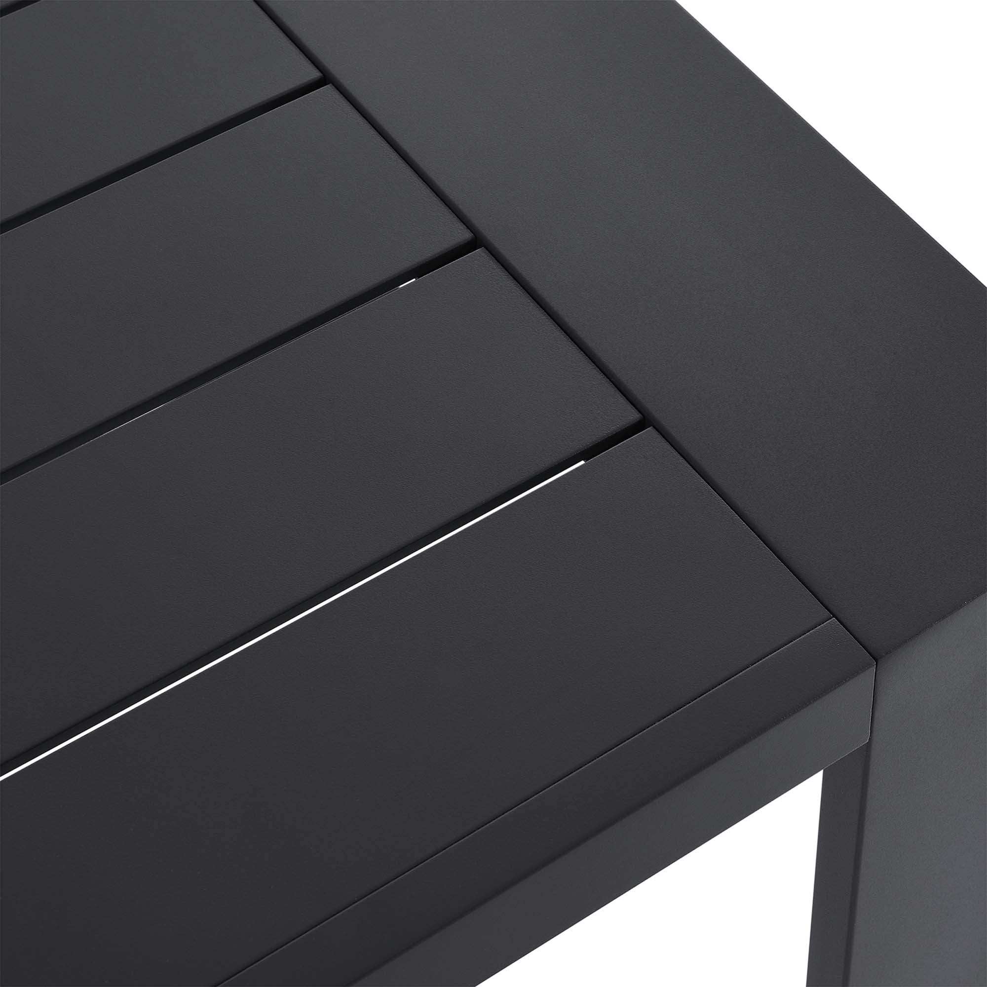 Tahoe Outdoor Patio Powder-Coated Aluminum End Table by Modway - Best Buy Furniture