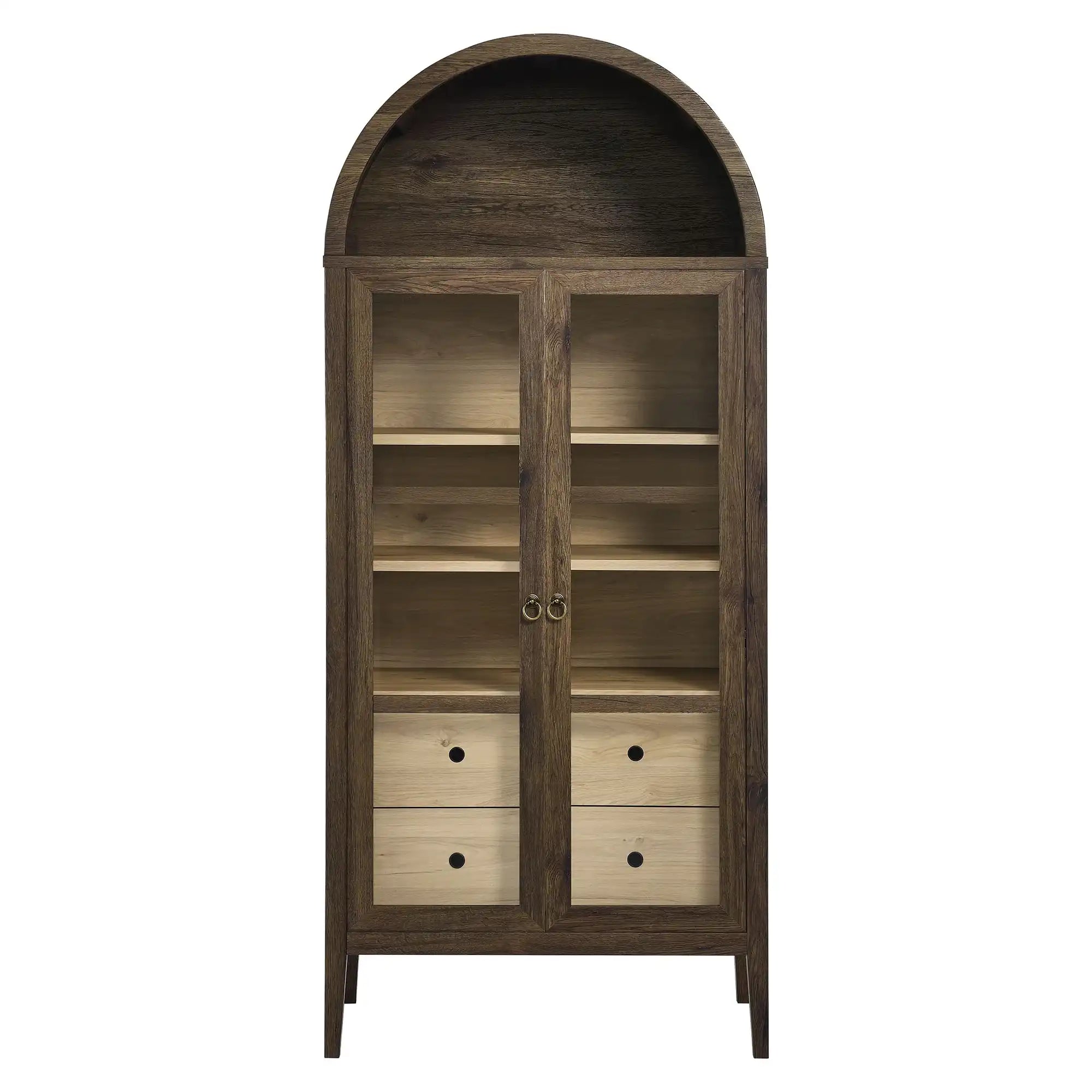 Nolan Tall Arched Storage Display Cabinet by Modway - Best Buy Furniture