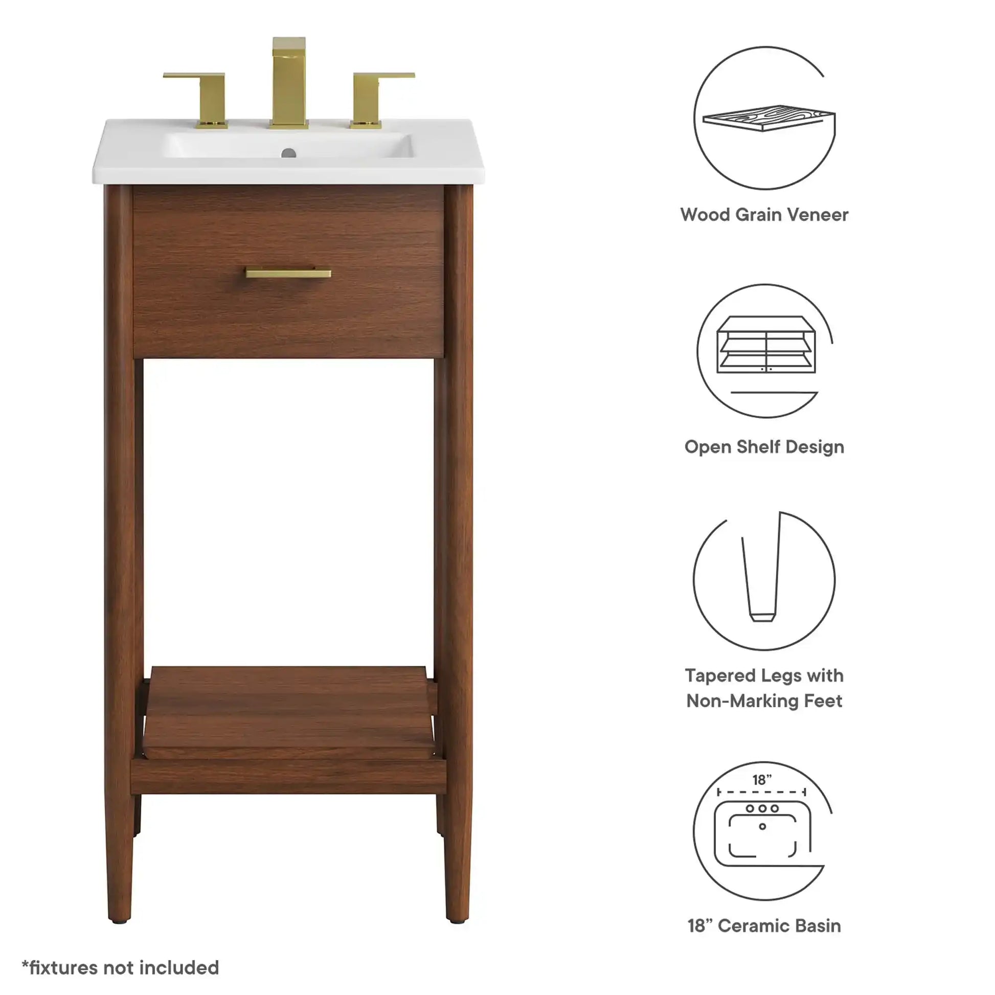 Zaire 18" Bathroom Vanity by Modway - Best Buy Furniture