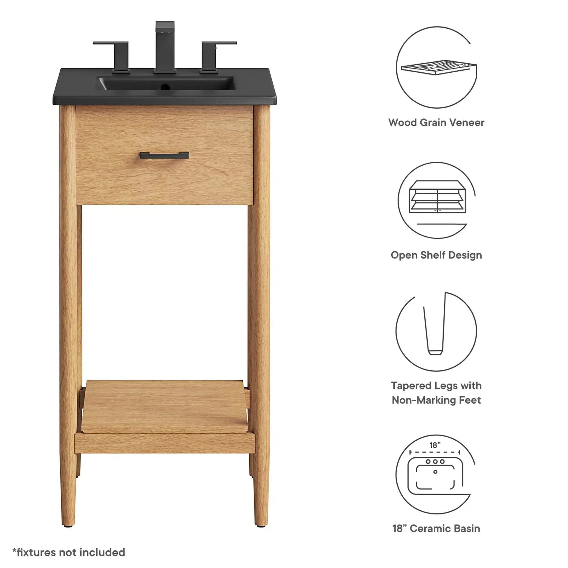 Zaire 18" Bathroom Vanity by Modway - Best Buy Furniture