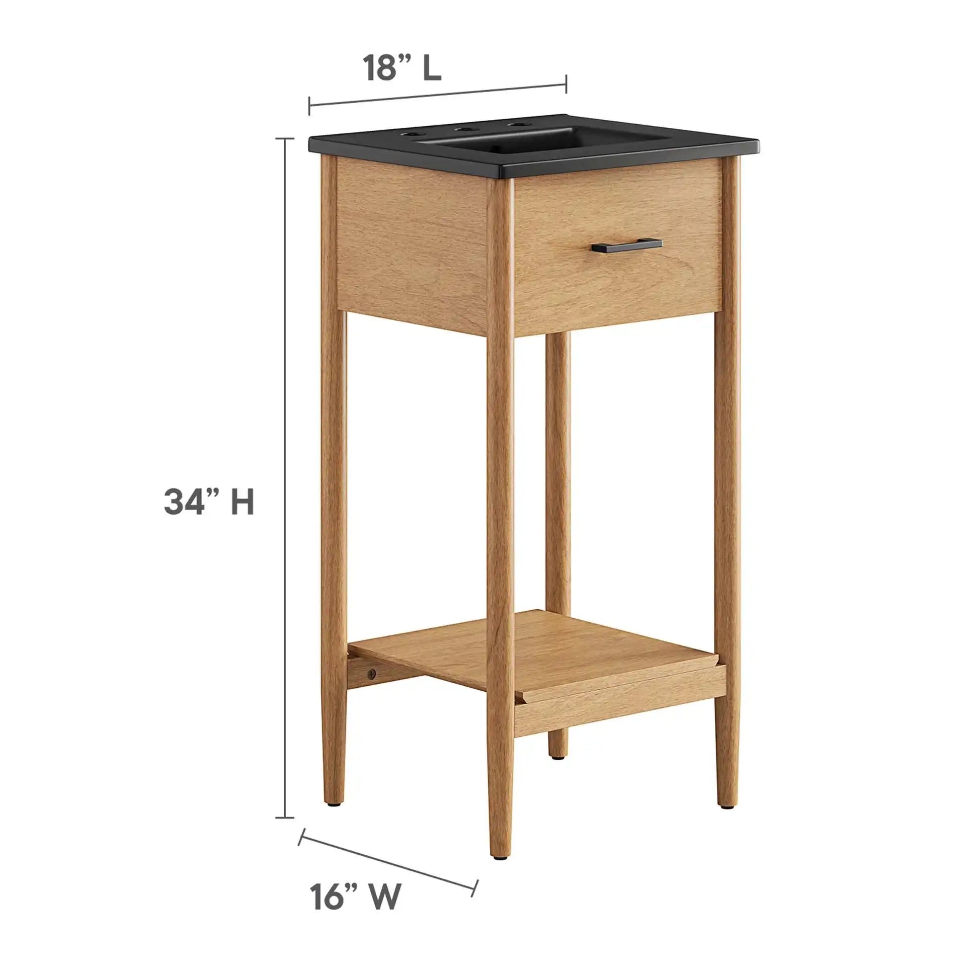 Zaire 18" Bathroom Vanity by Modway - Best Buy Furniture