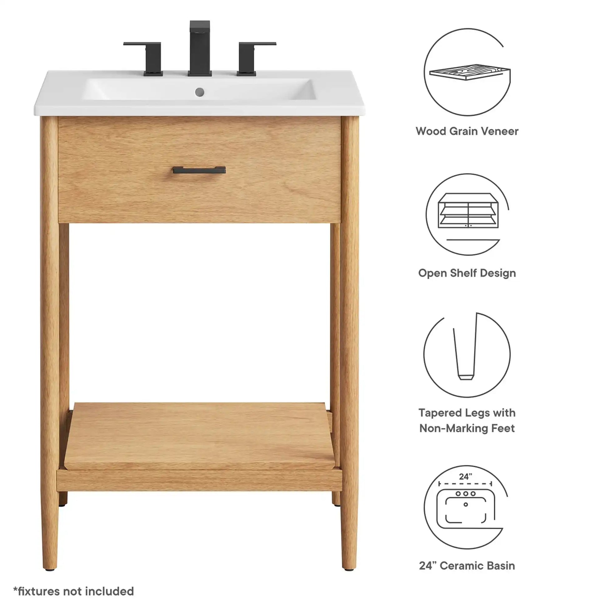 Zaire 24" Bathroom Vanity by Modway - Best Buy Furniture