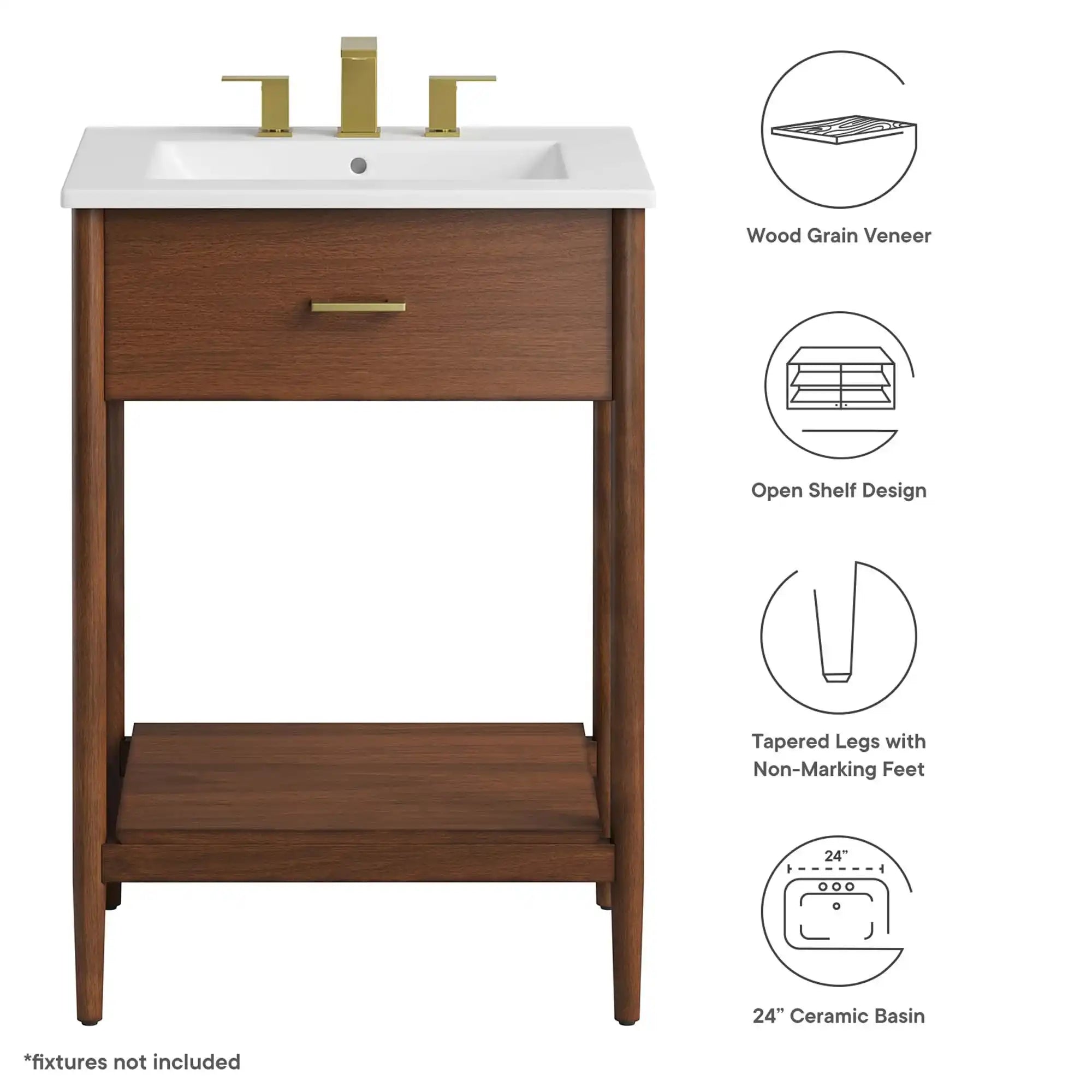 Zaire 24" Bathroom Vanity by Modway - Best Buy Furniture