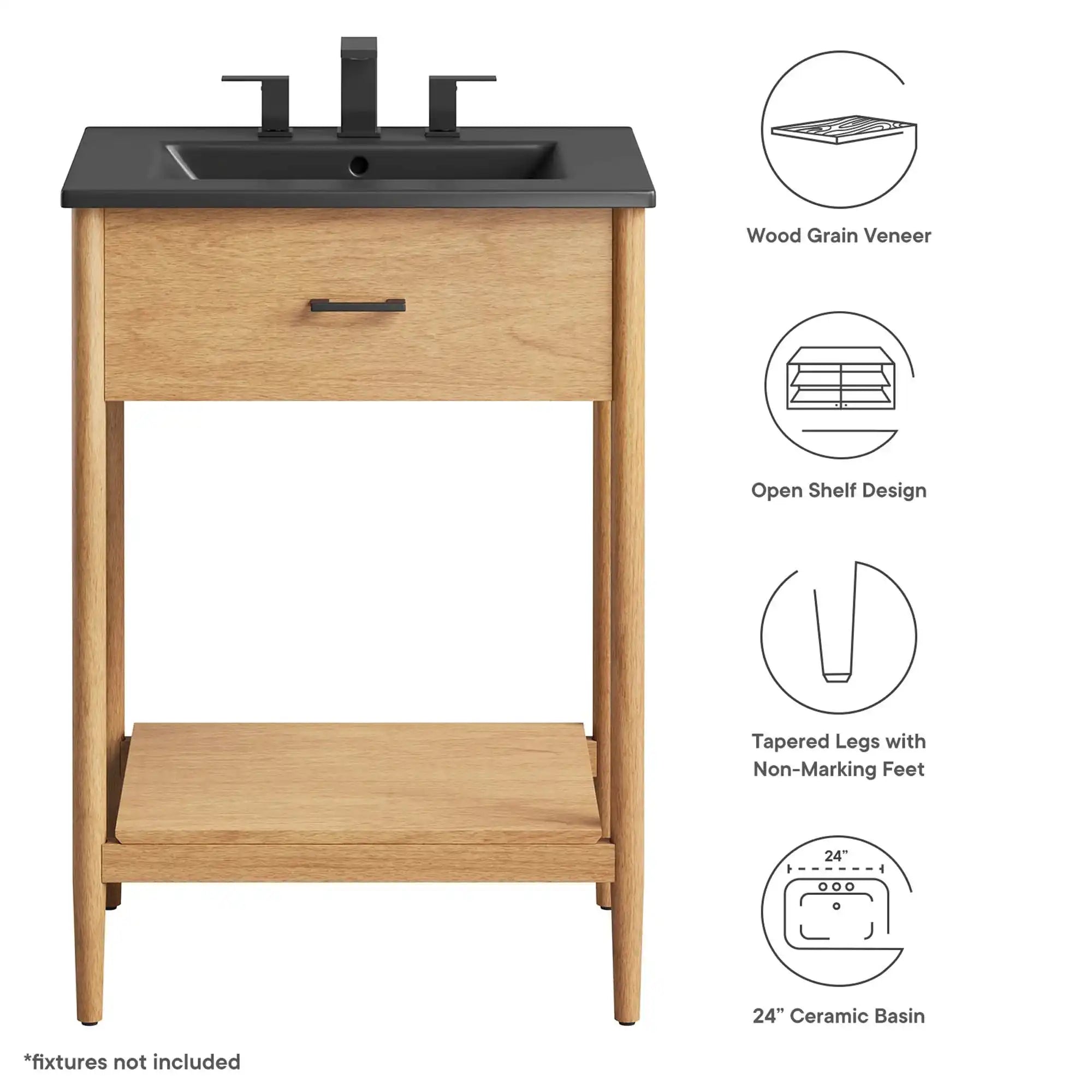 Zaire 24" Bathroom Vanity by Modway - Best Buy Furniture