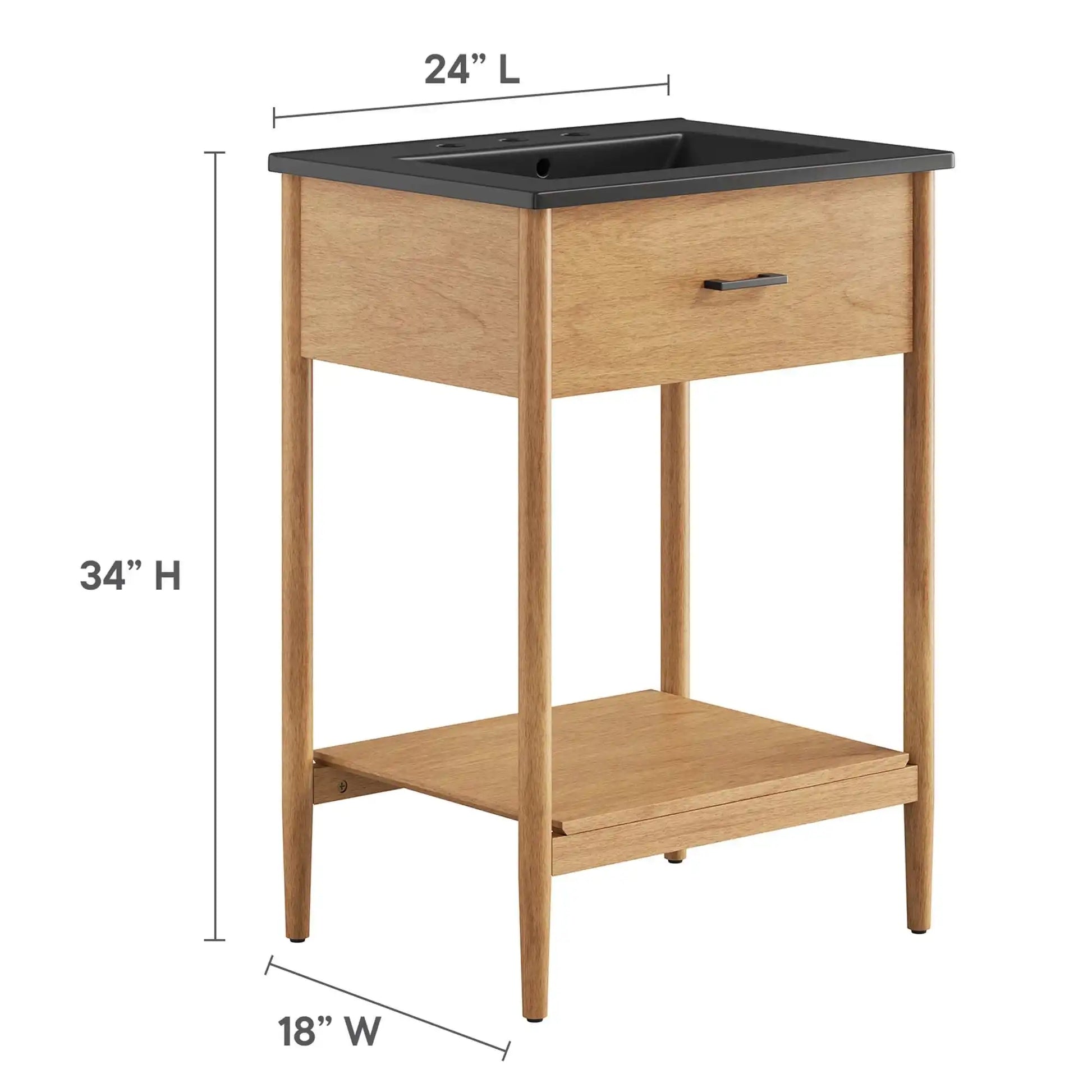 Zaire 24" Bathroom Vanity by Modway - Best Buy Furniture
