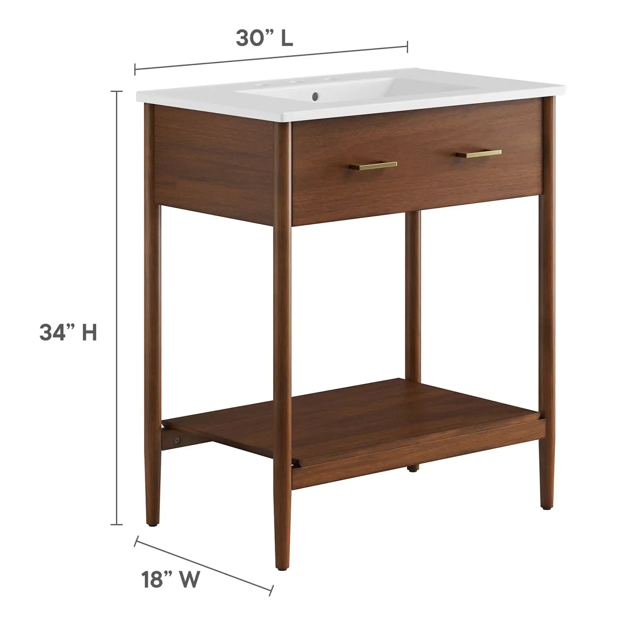 Zaire 30" Bathroom Vanity by Modway - Best Buy Furniture