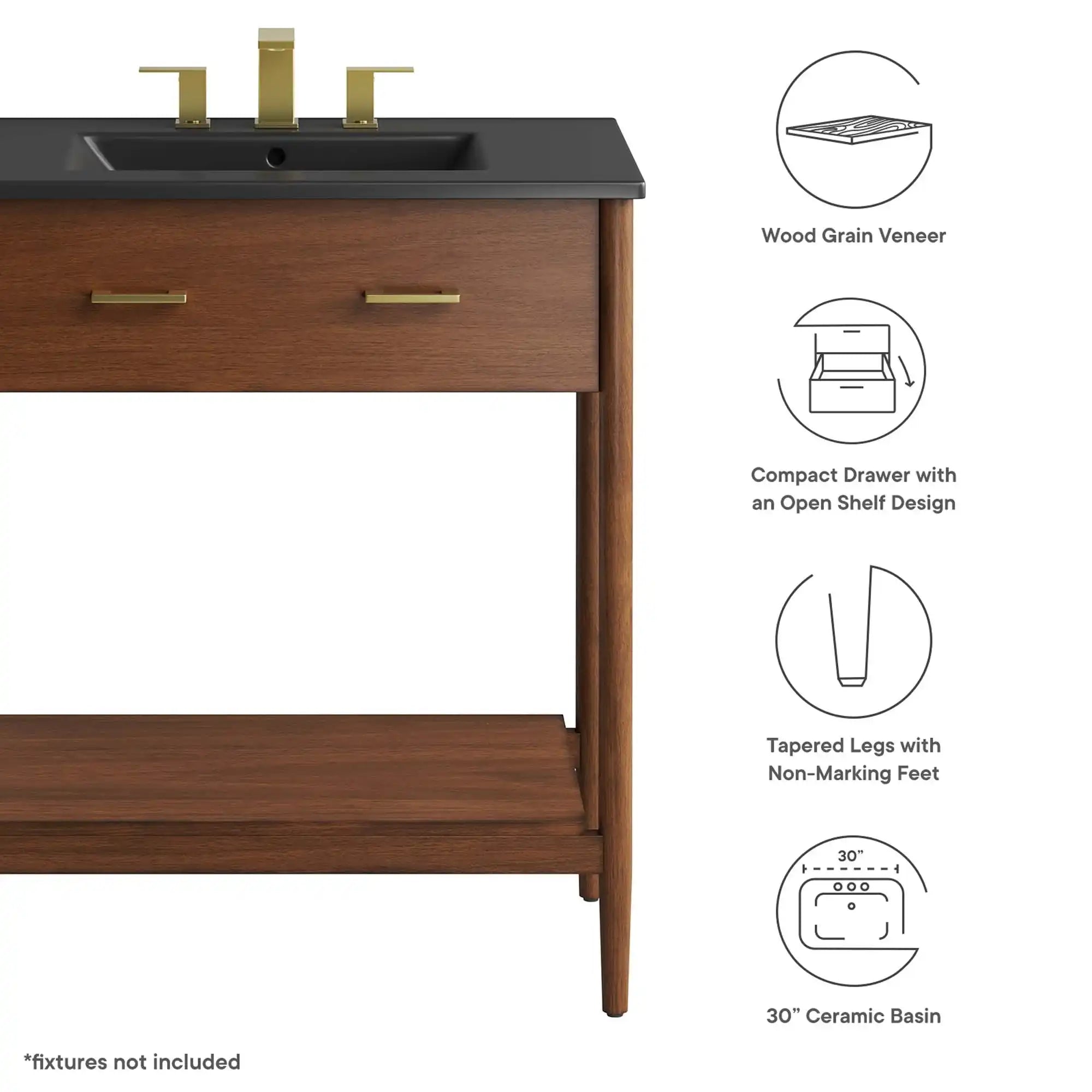 Zaire 30" Bathroom Vanity by Modway - Best Buy Furniture